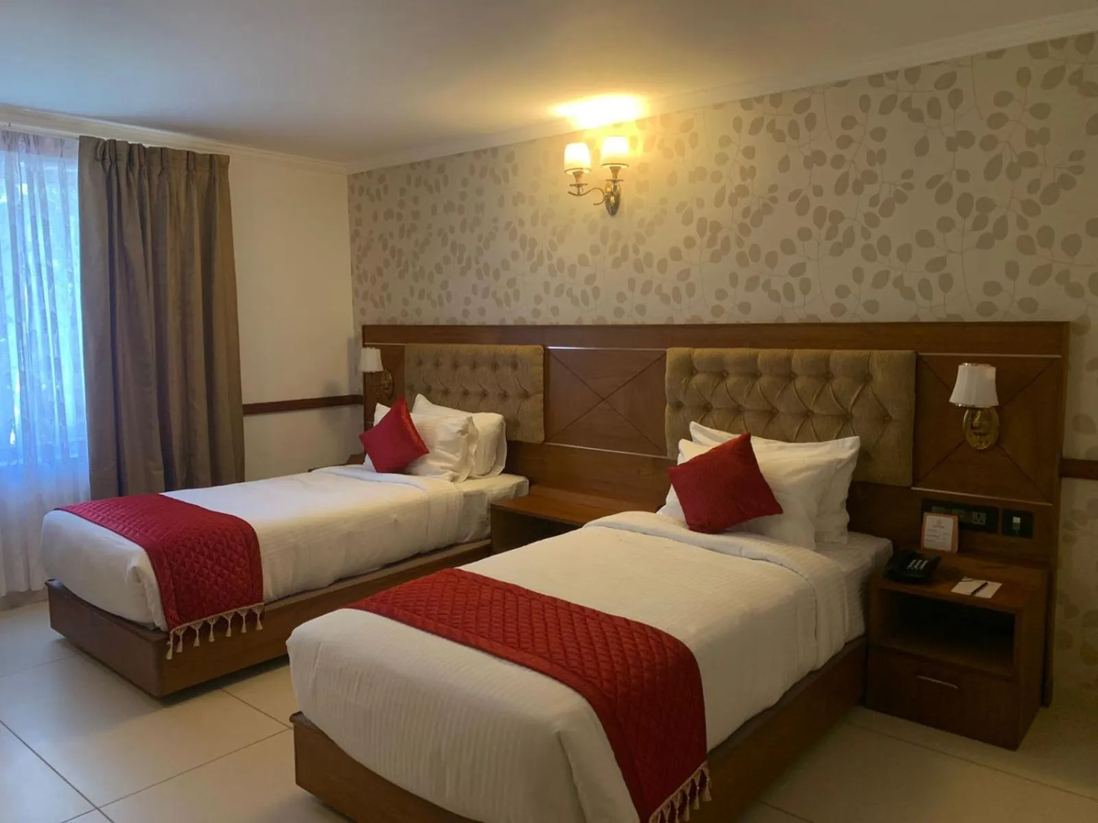 Bed in Lagoona Beach Resort, Kovalam