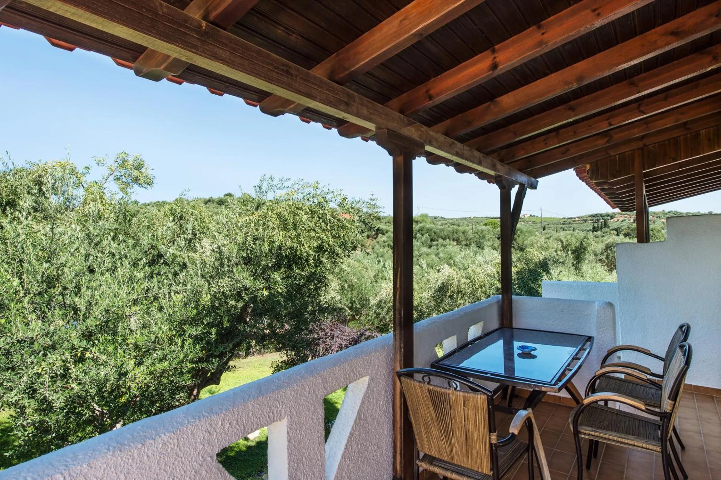 View (from property/room) in Koroni Village