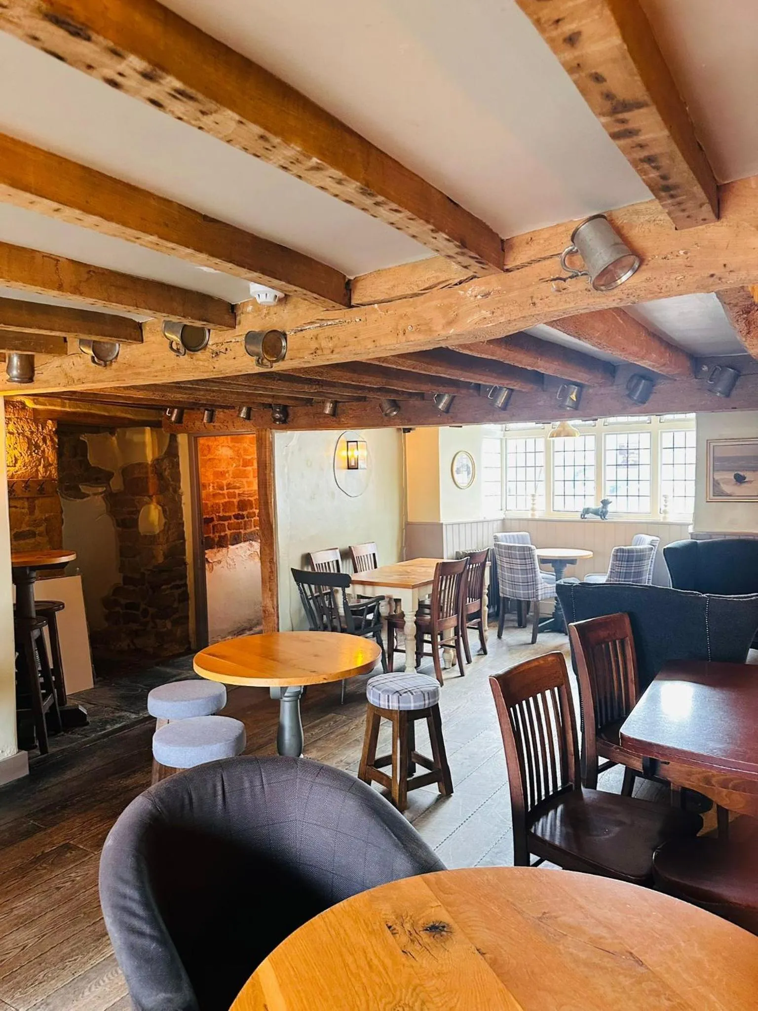 Lounge or bar in The Three Pigeons