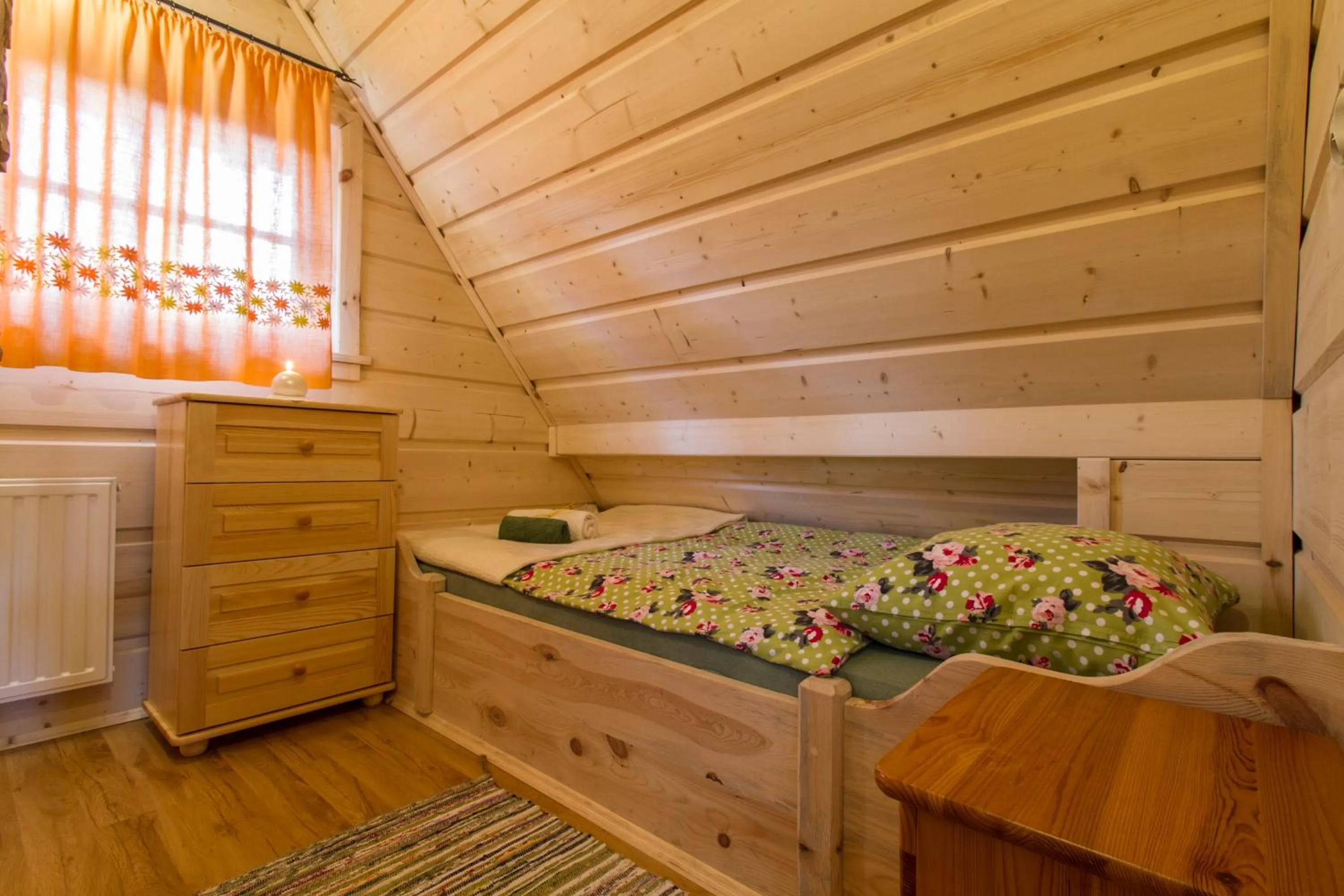 Bed in Domki drewniane Szarotka Górska