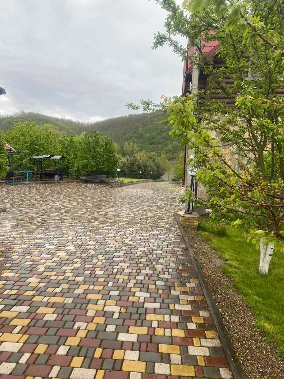 Garden in Hetman Hotel