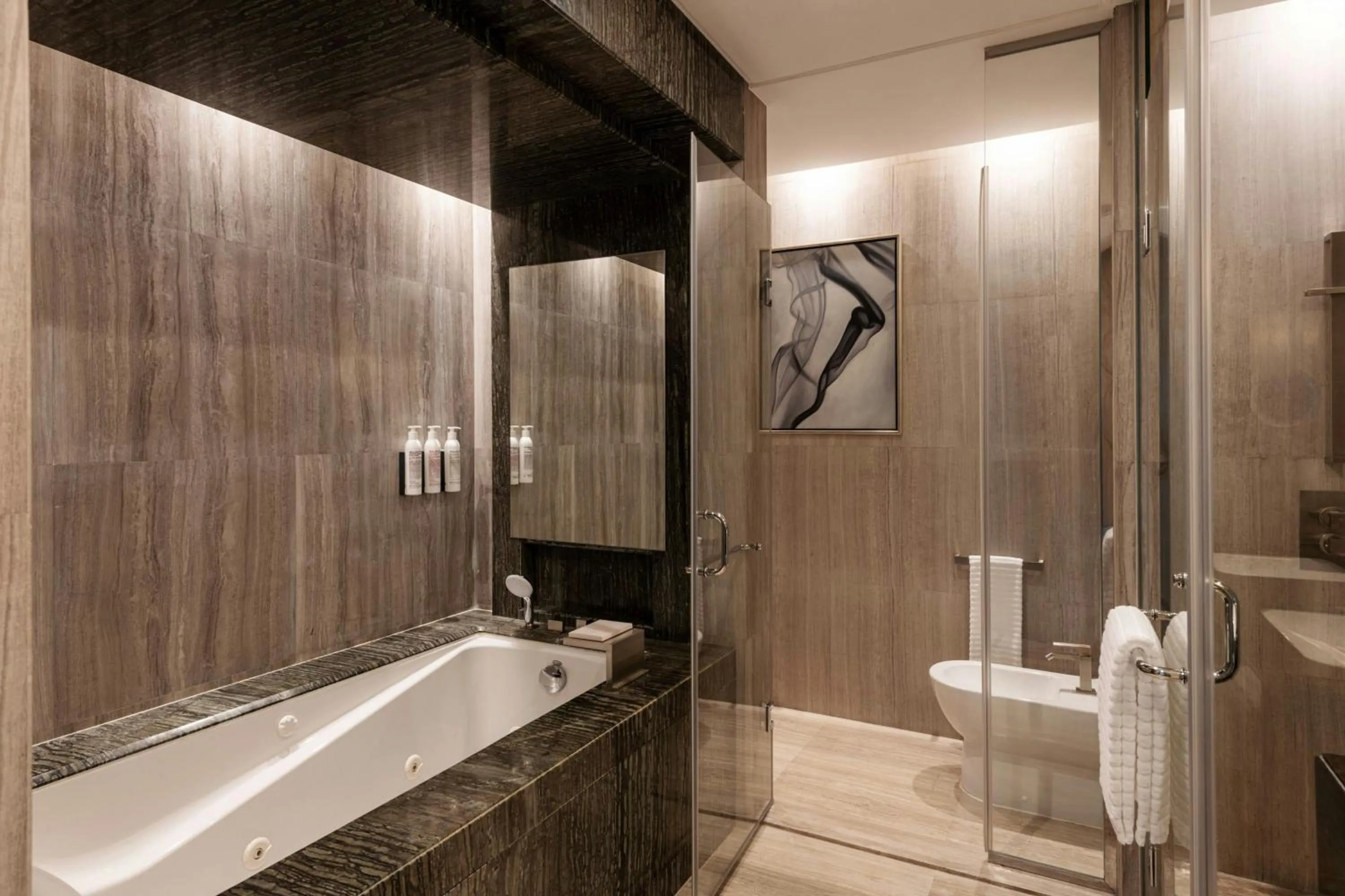Bathroom in Le Meridien City Centre Bahrain