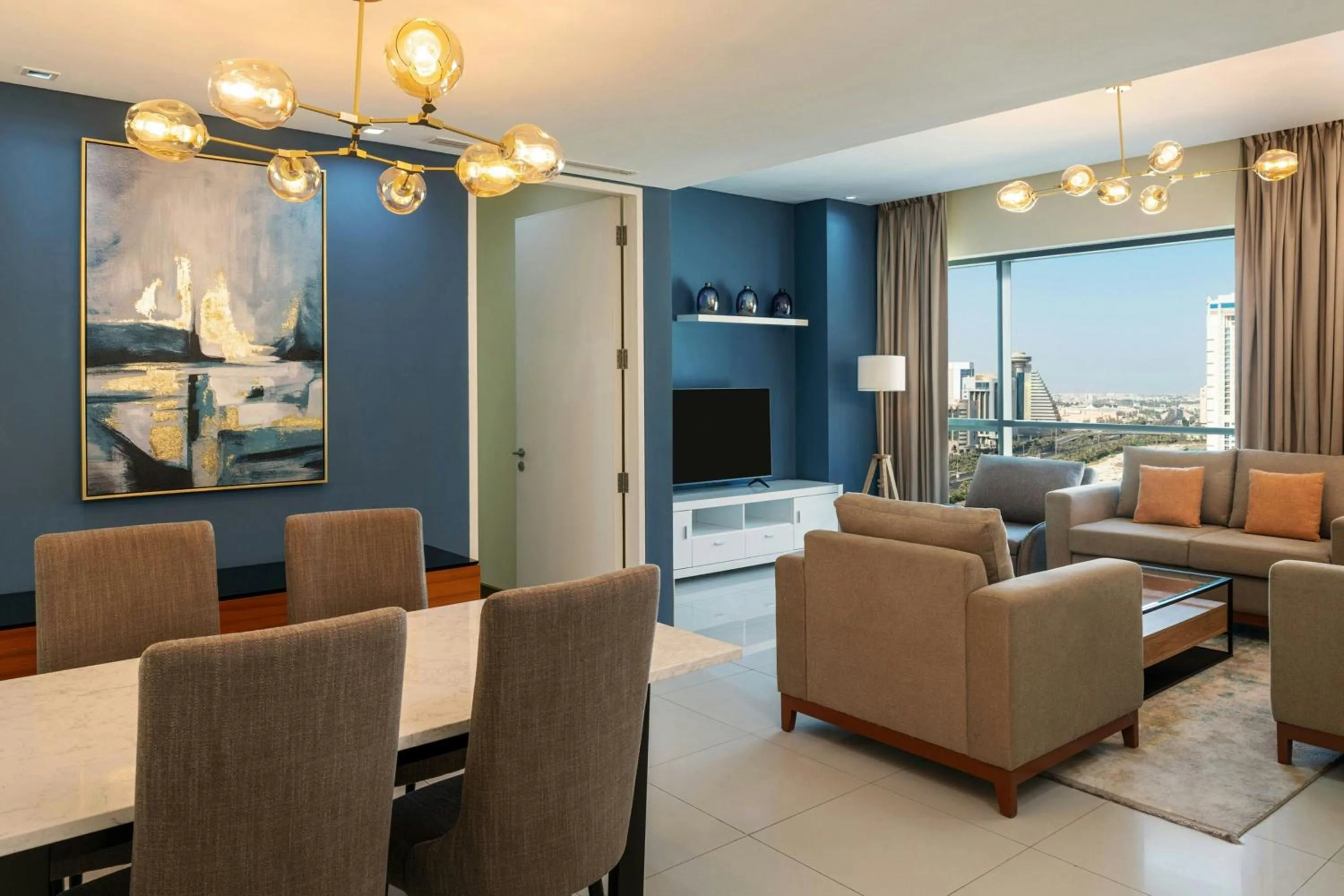 Living room in Le Meridien City Centre Bahrain