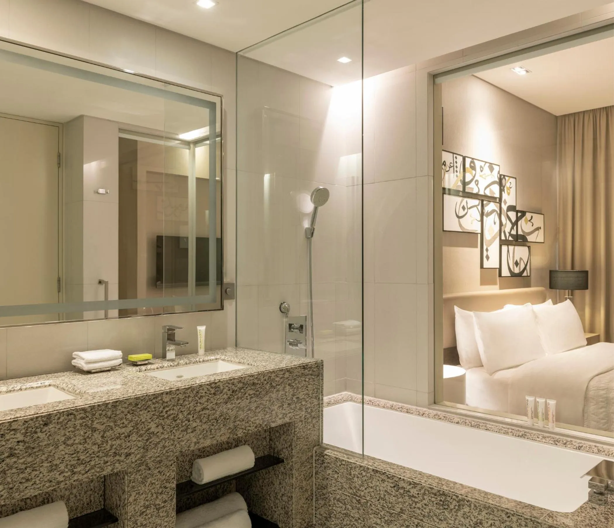 Bathroom in Le Meridien City Centre Bahrain