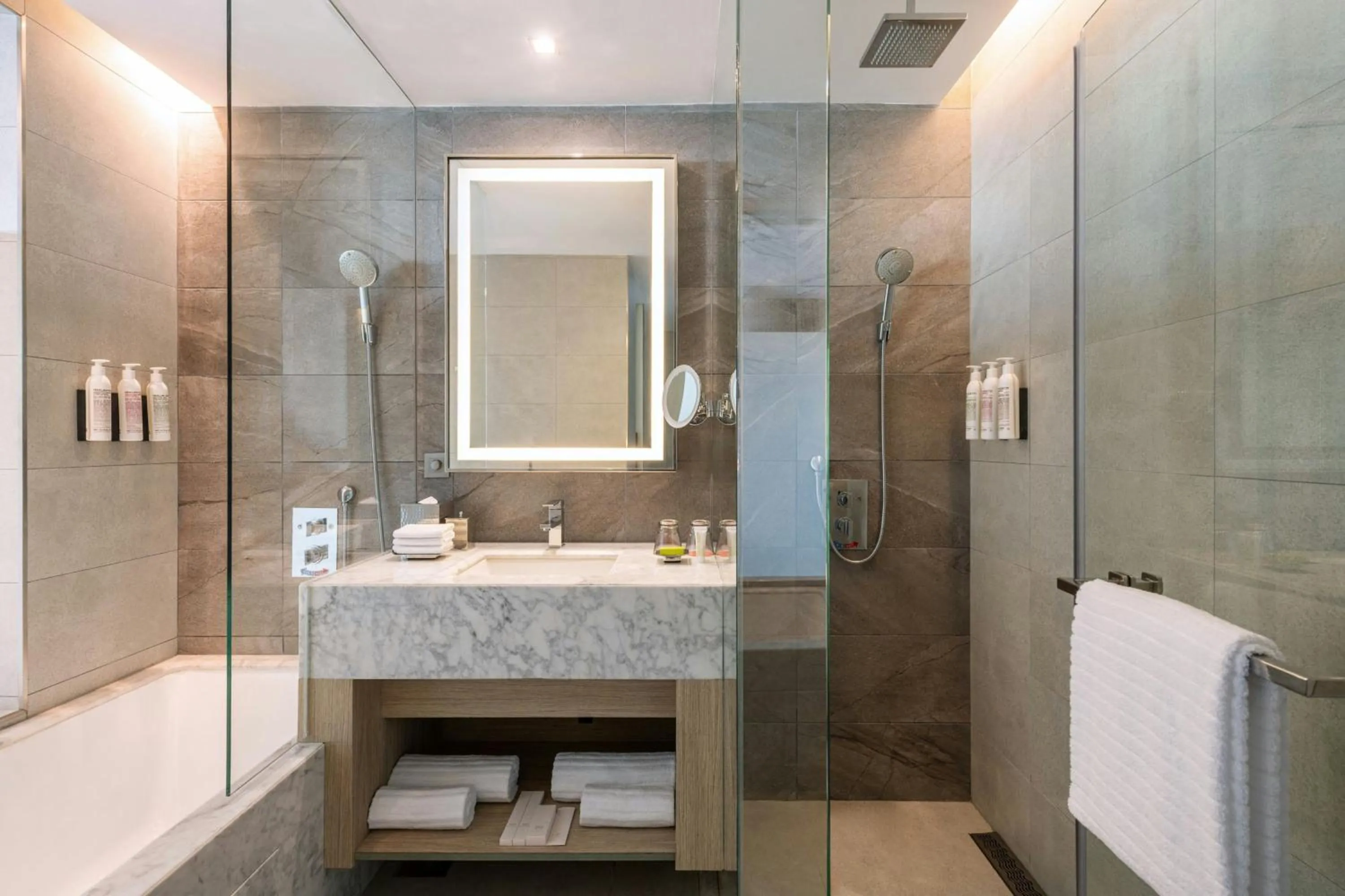Bathroom in Le Meridien City Centre Bahrain