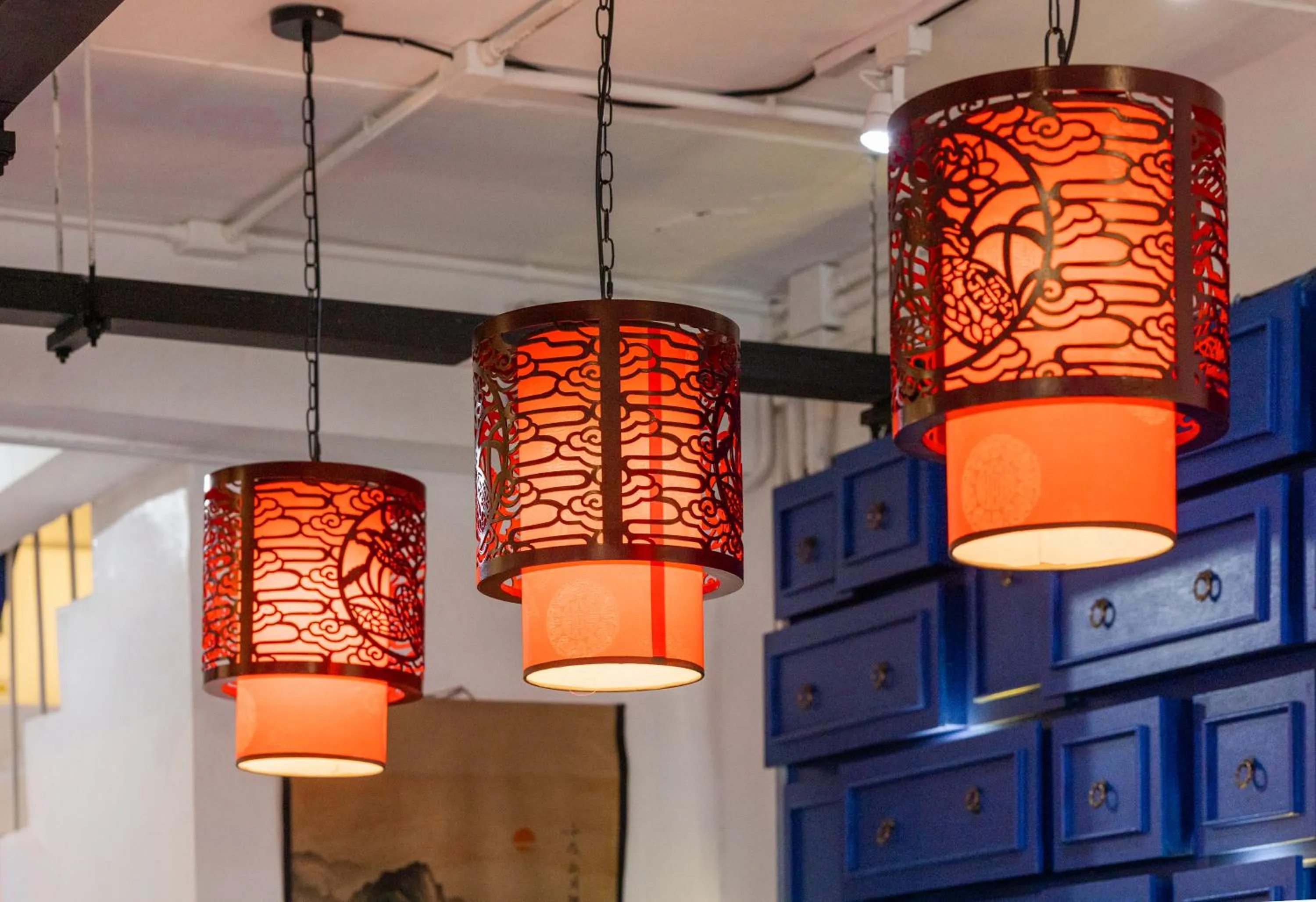 Decorative detail in Marco Polo Phuket Poshtel & Bistro