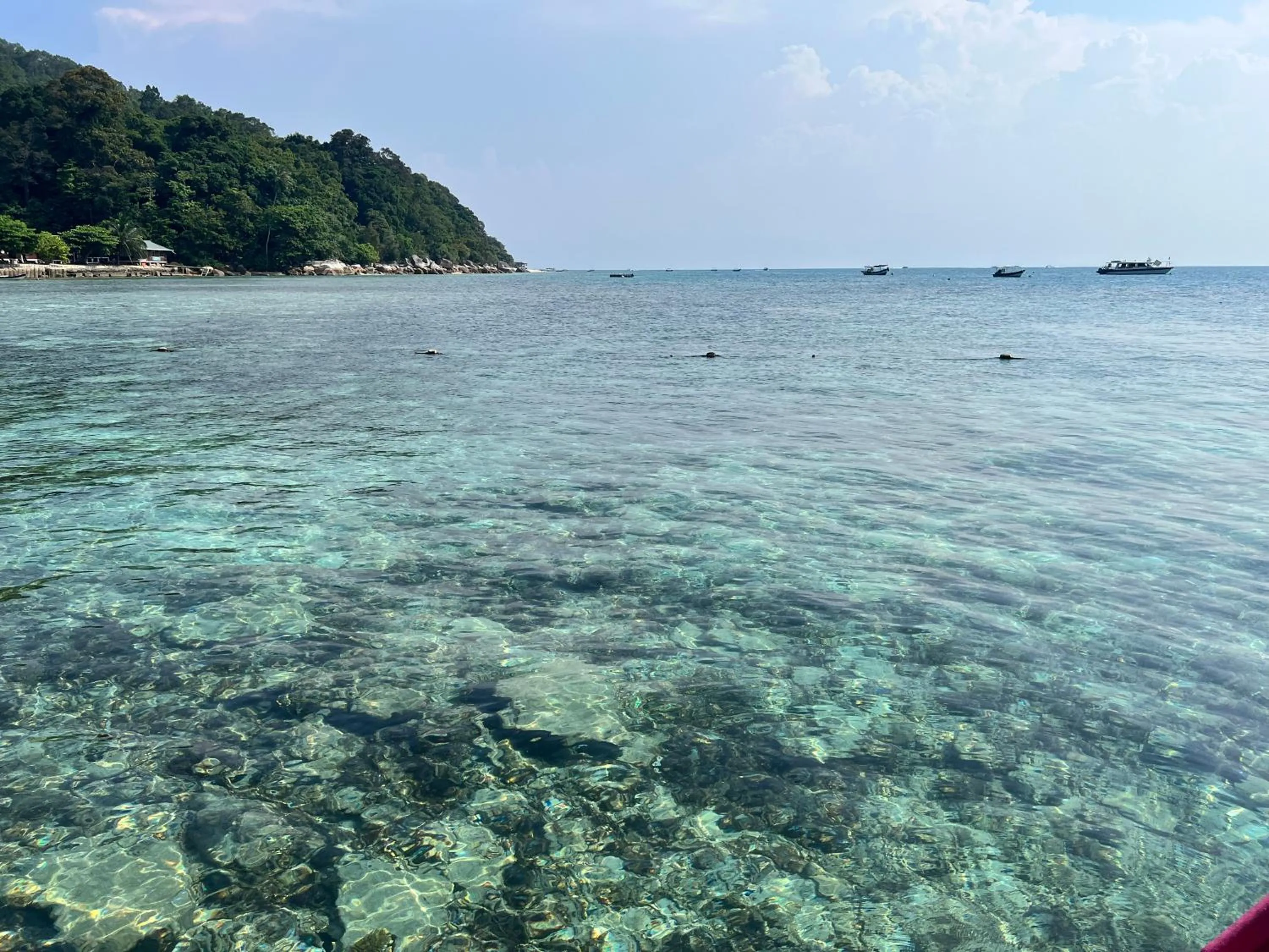 Sea view in Mama's Chalet Pulau Perhentian Besar