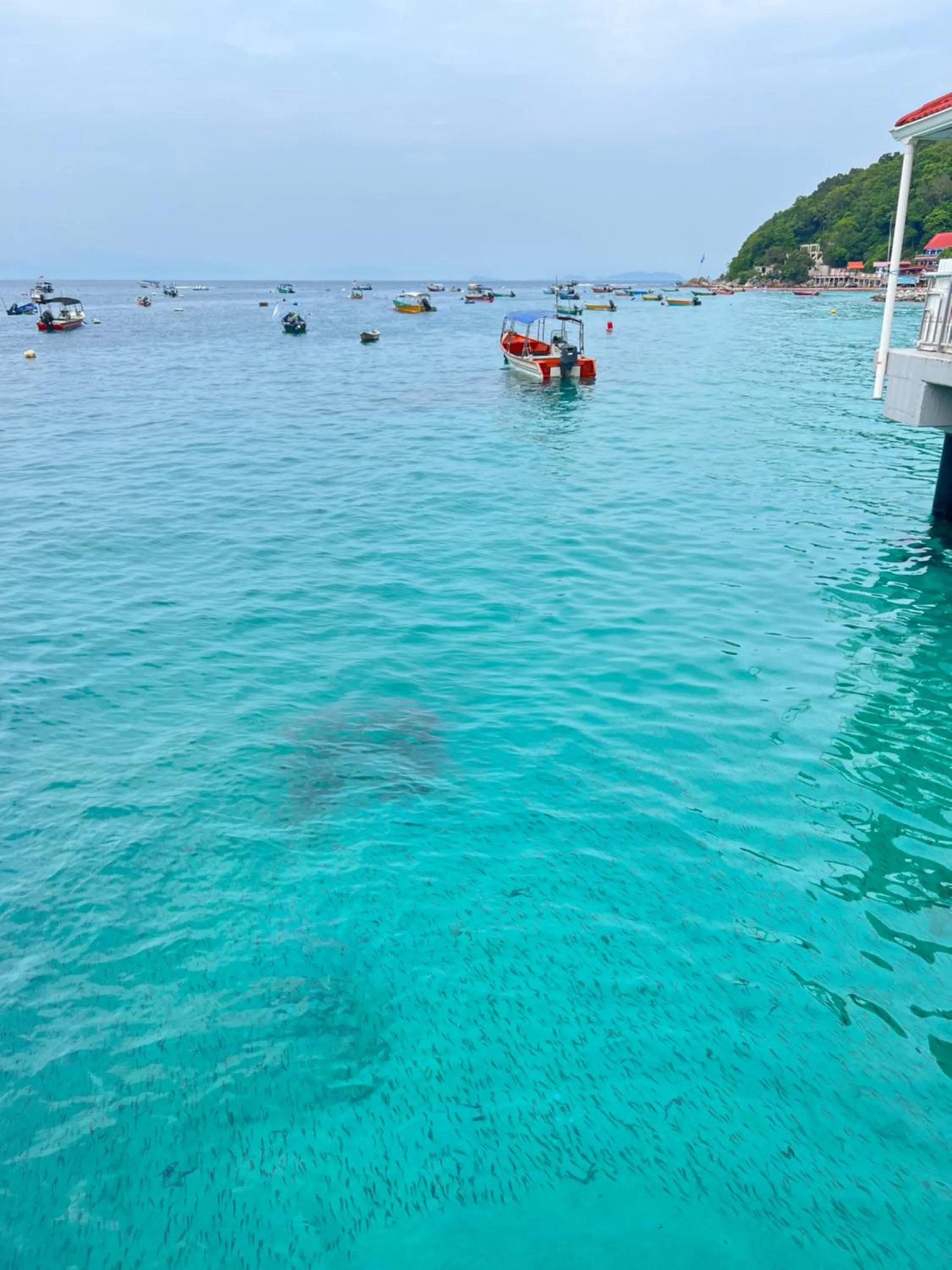 Sea view in Mama's Chalet Pulau Perhentian Besar