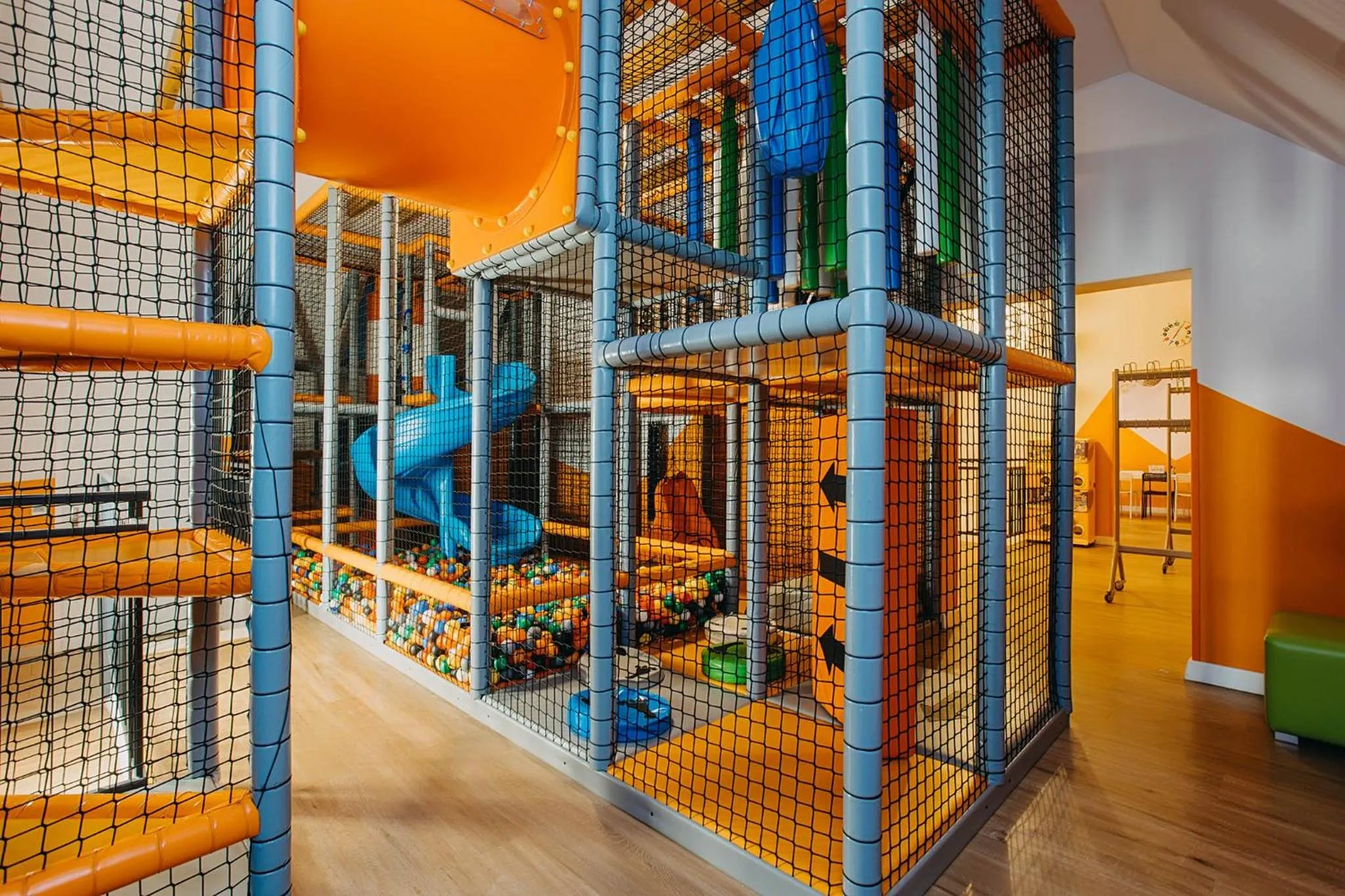 Children play ground in Osada Śnieżka koło Karpacza