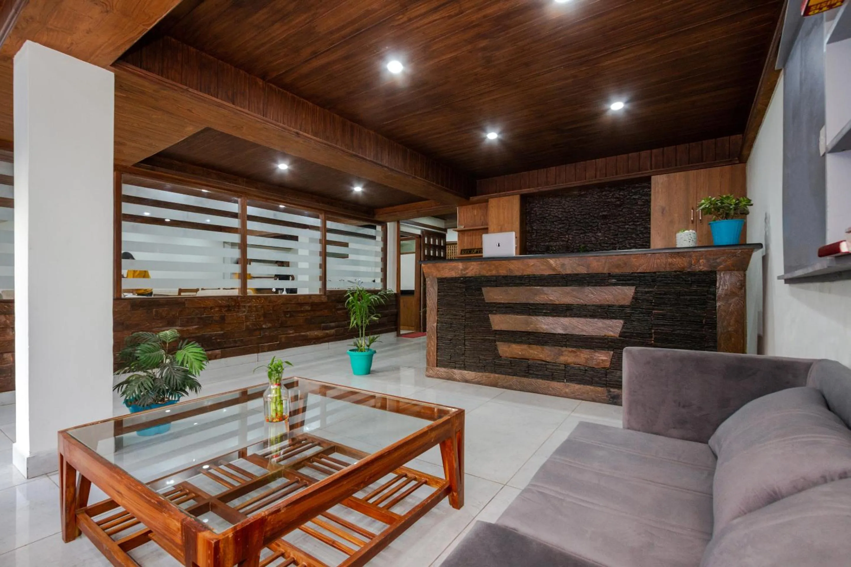 Lobby or reception in Tripli Hotels Drilbu Manali