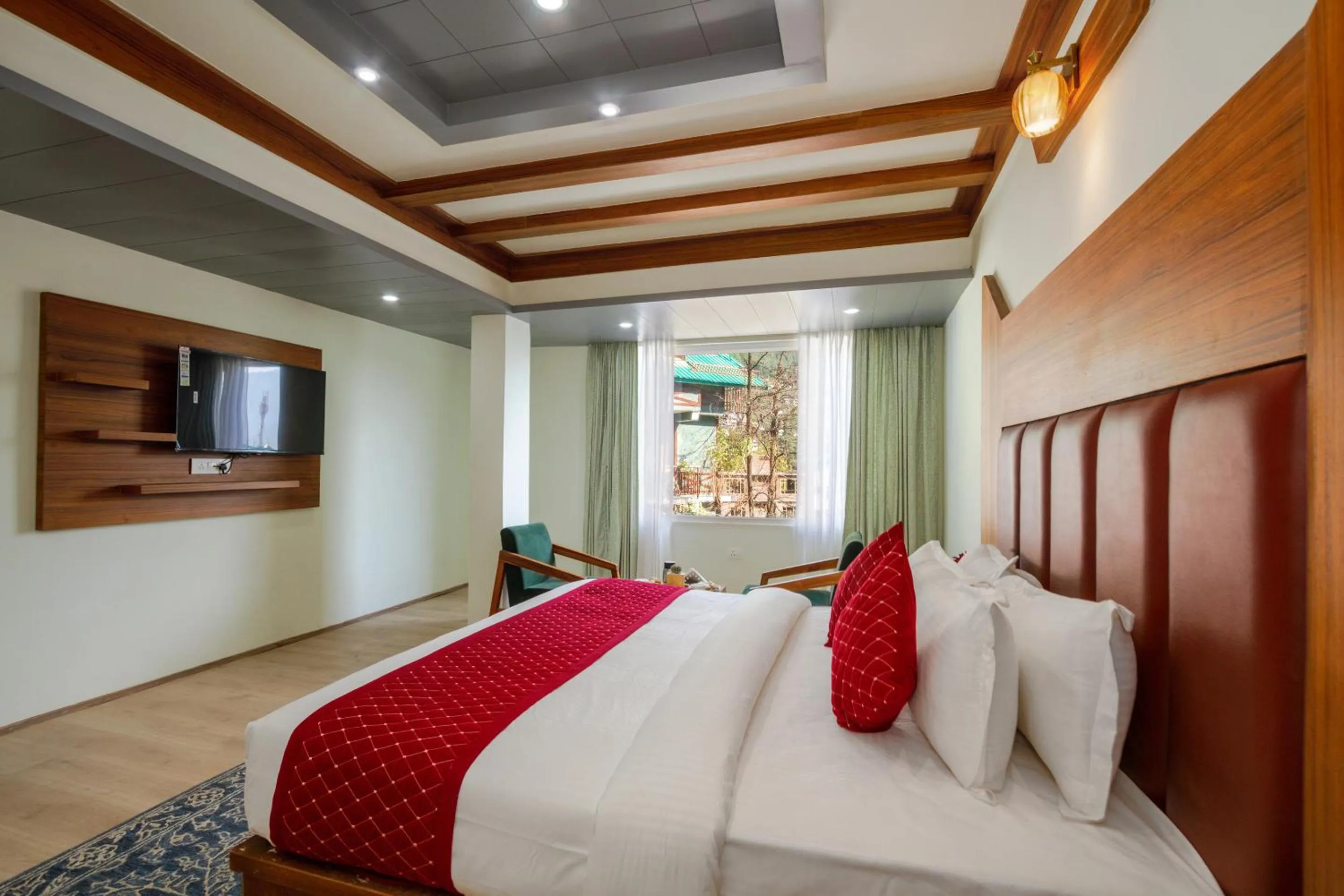 Bed in Tripli Hotels Drilbu Manali