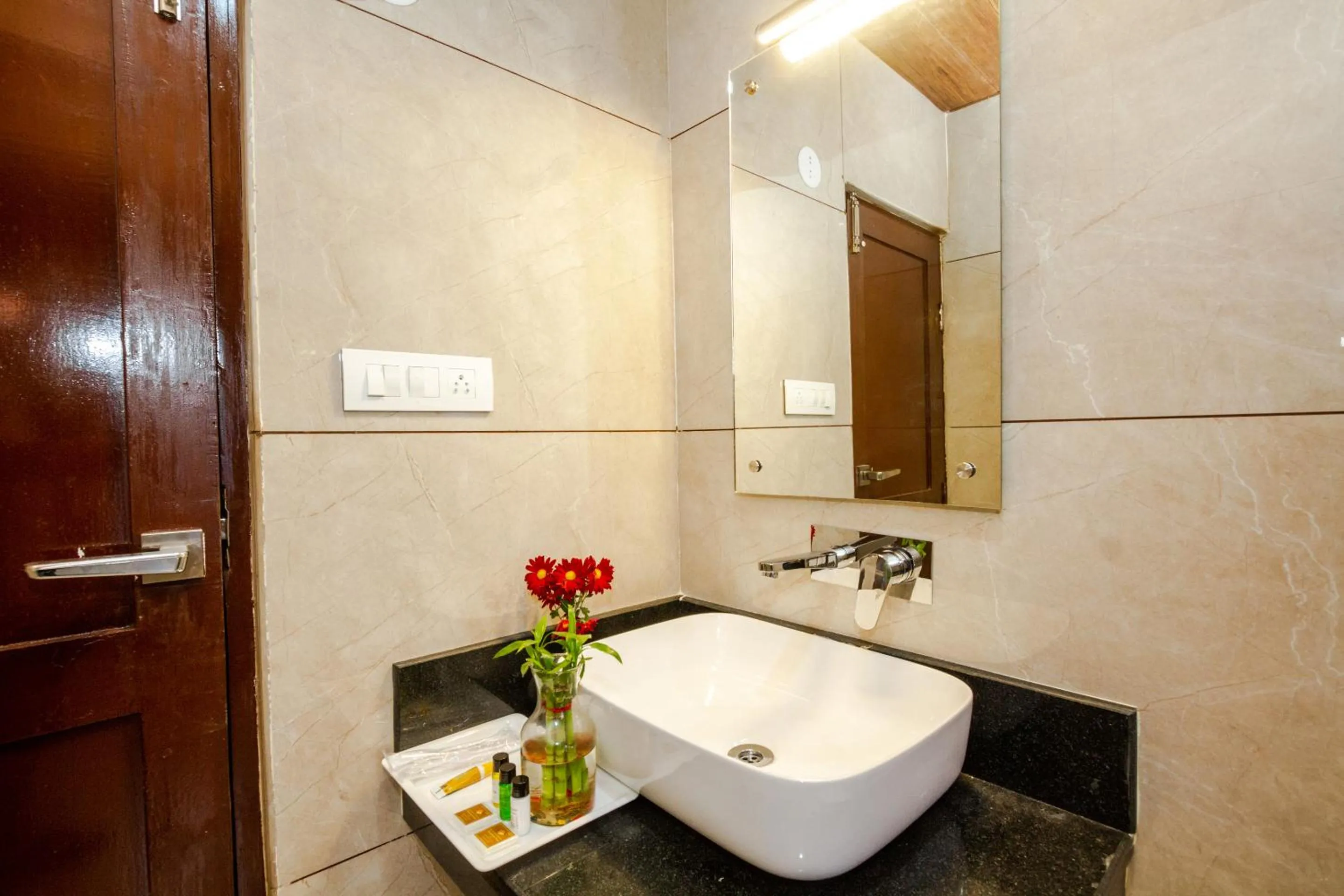 Bathroom in Tripli Hotels Drilbu Manali