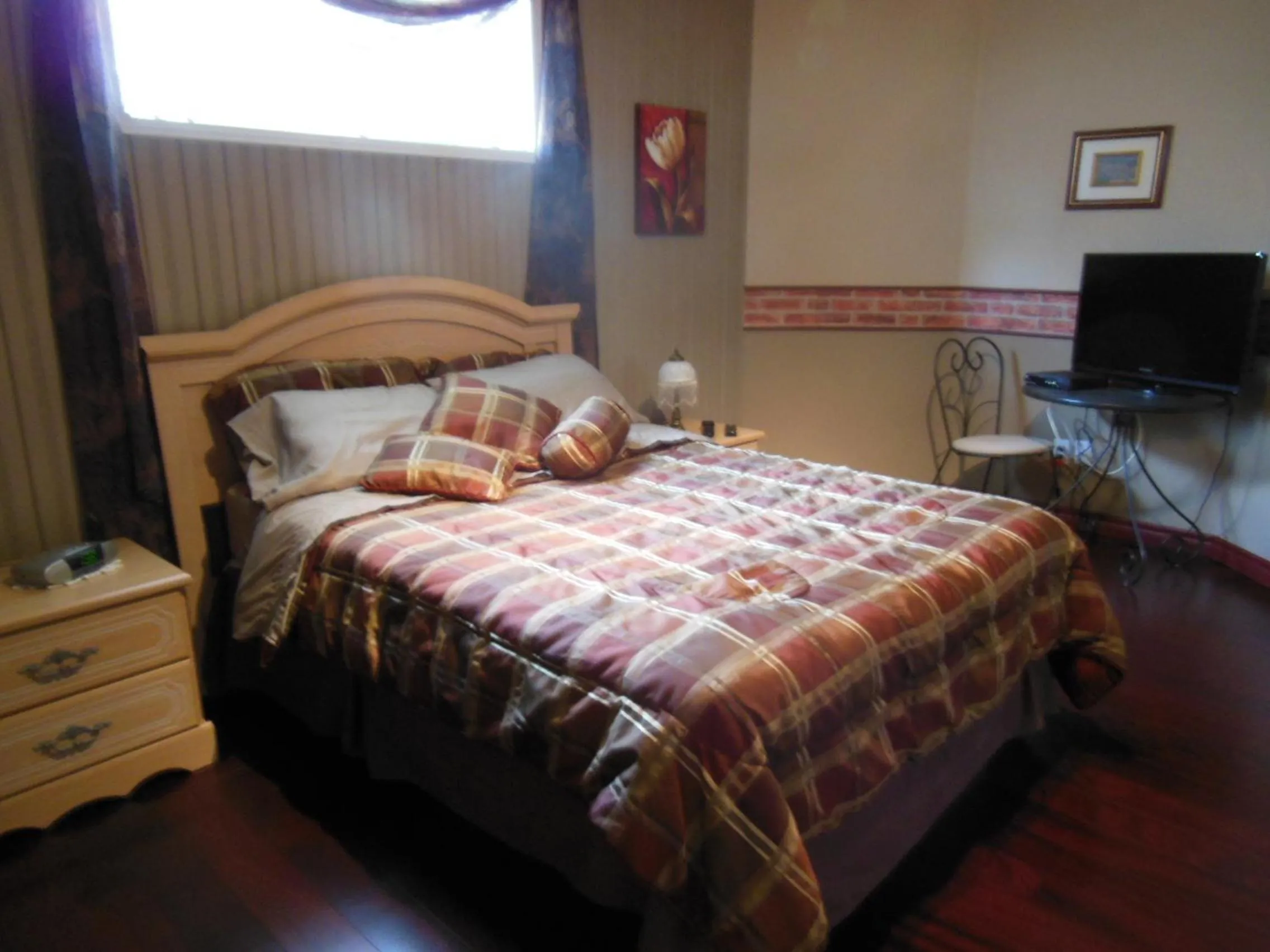 Bed in Gite Du Lac St-Prime