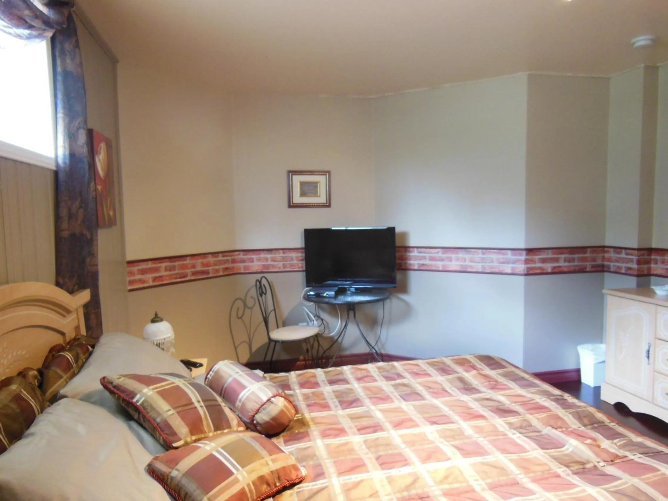 Bed in Gite Du Lac St-Prime