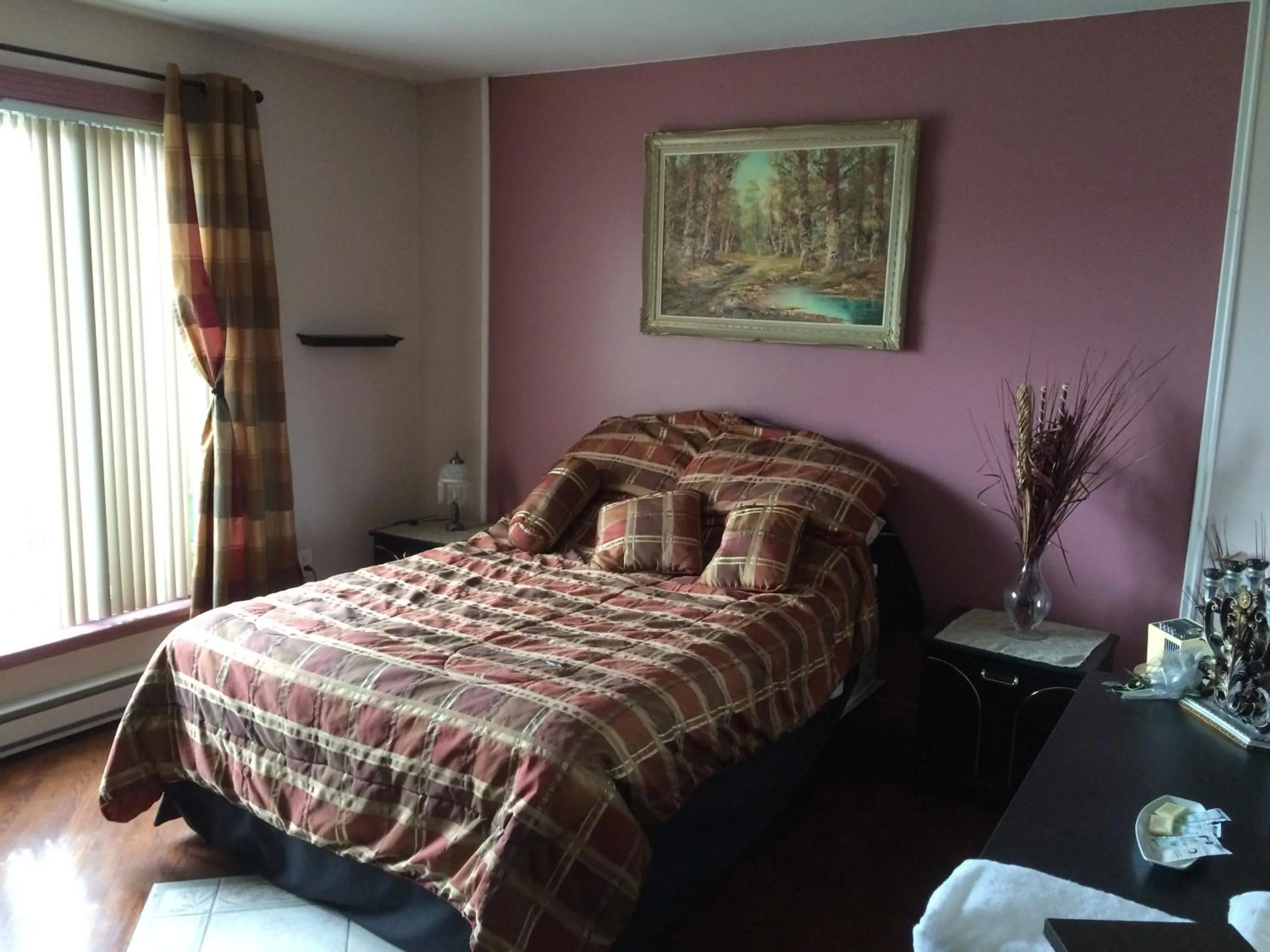 Bed in Gite Du Lac St-Prime