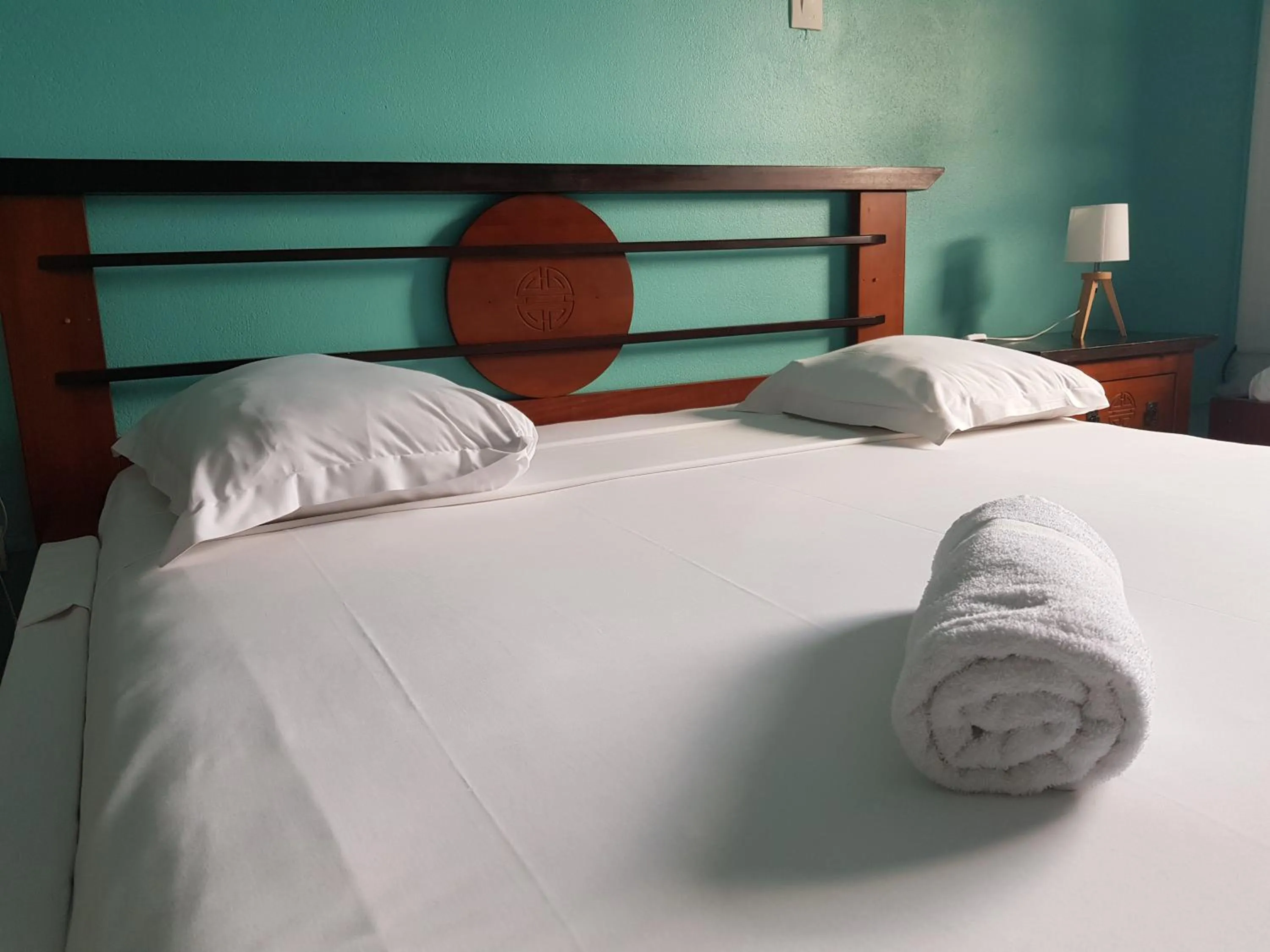 Bed in Hotel La Marmotte