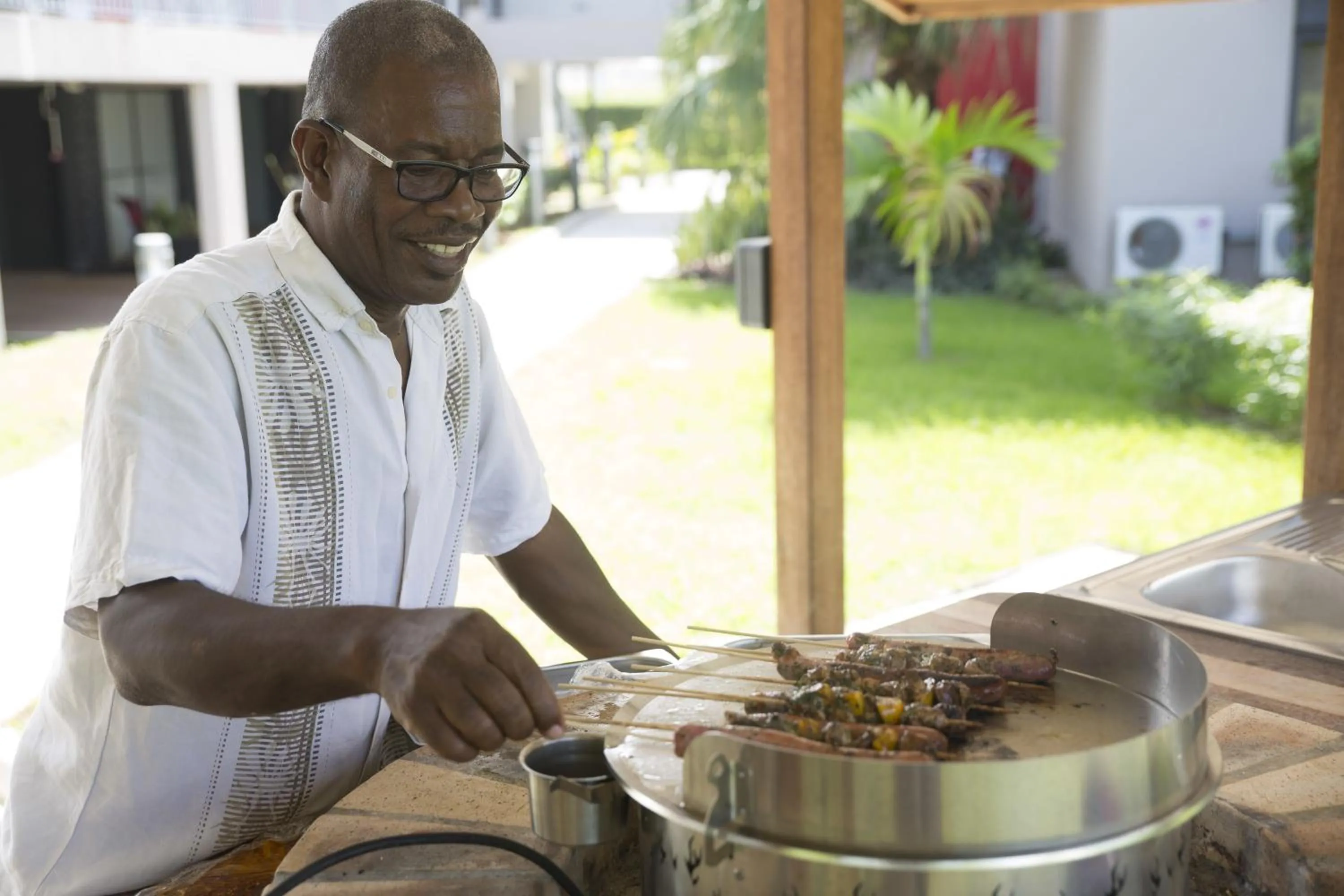 BBQ facilities in Hotel Atlantis