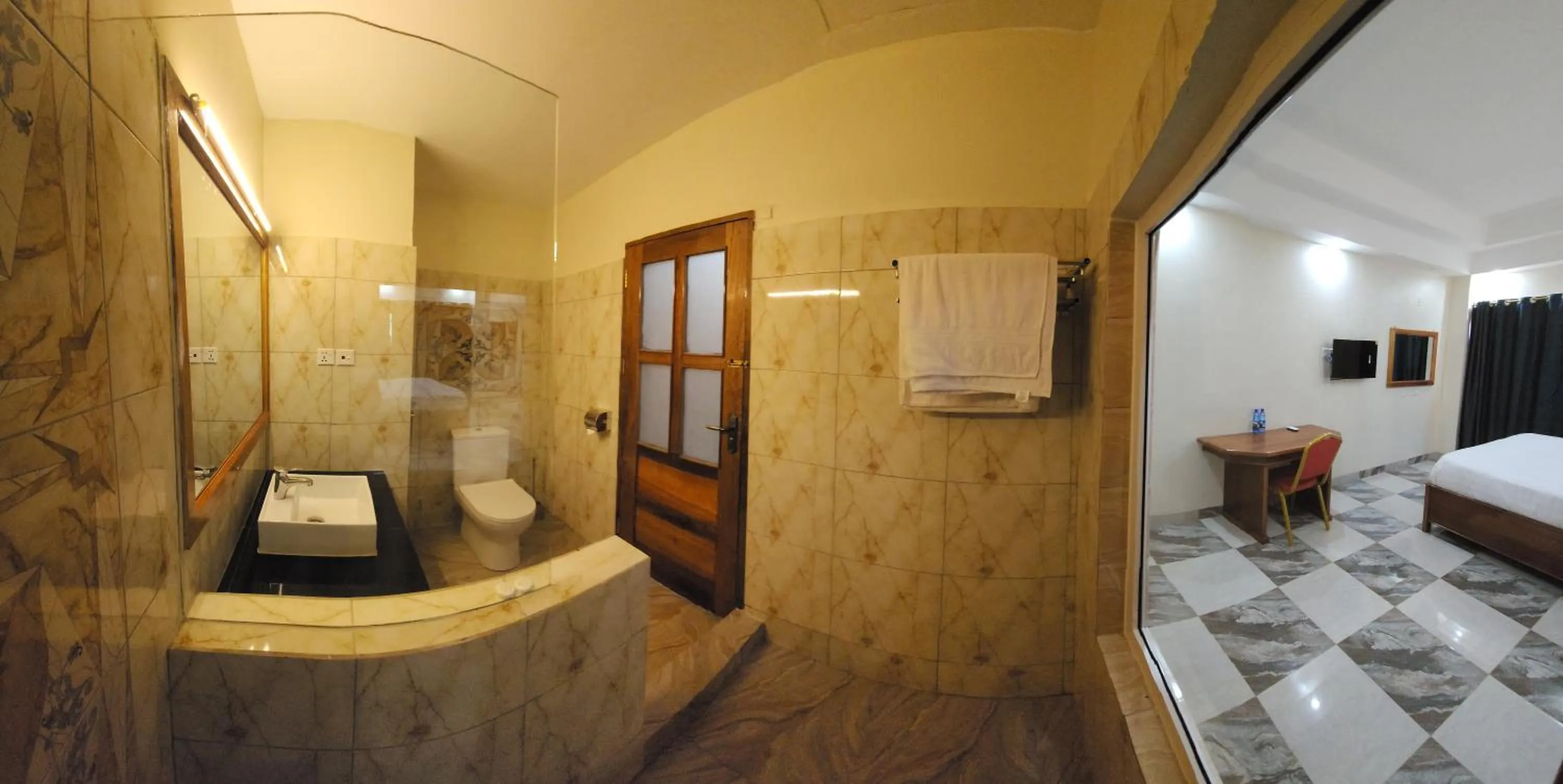 Bathroom in Pulickal Heights Hotel