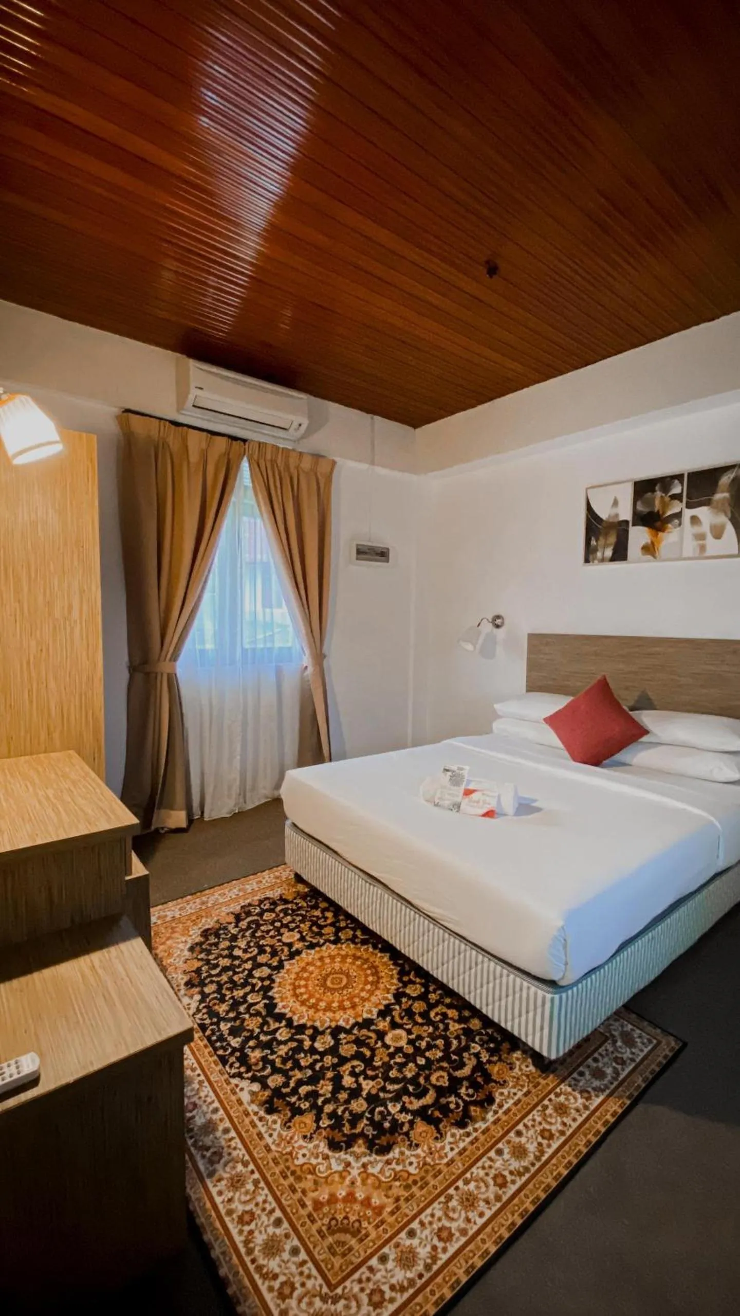 Bed in Lovita Tanjung Bidara Beach Resort