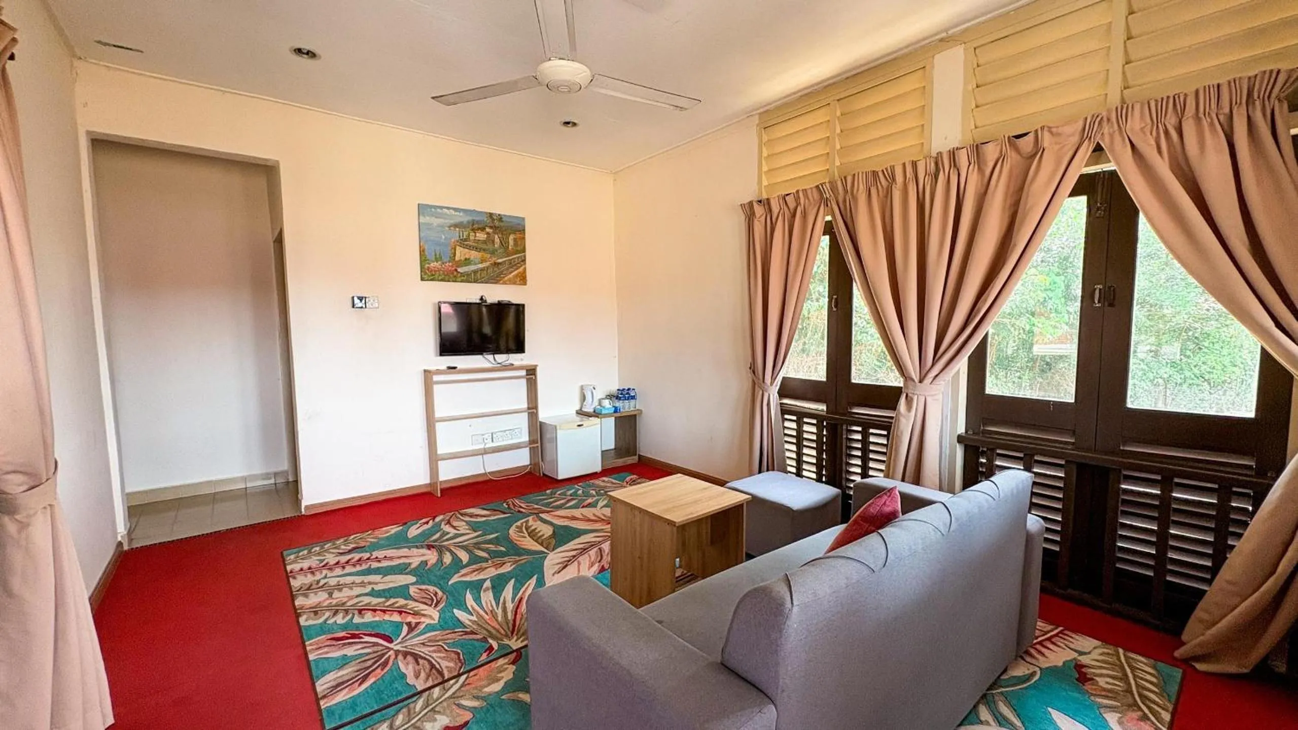 Bed in Lovita Tanjung Bidara Beach Resort