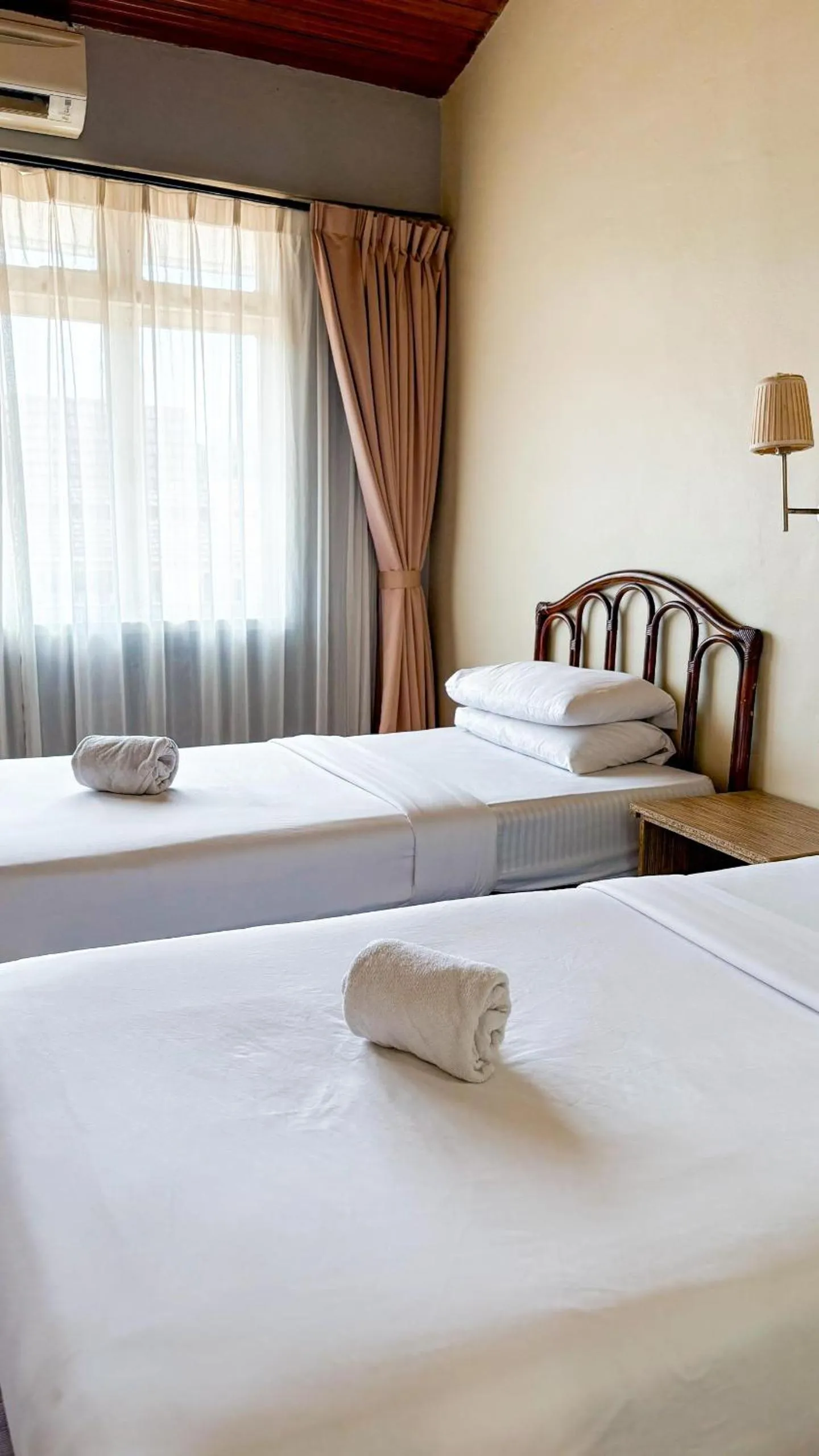 Bed in Lovita Tanjung Bidara Beach Resort