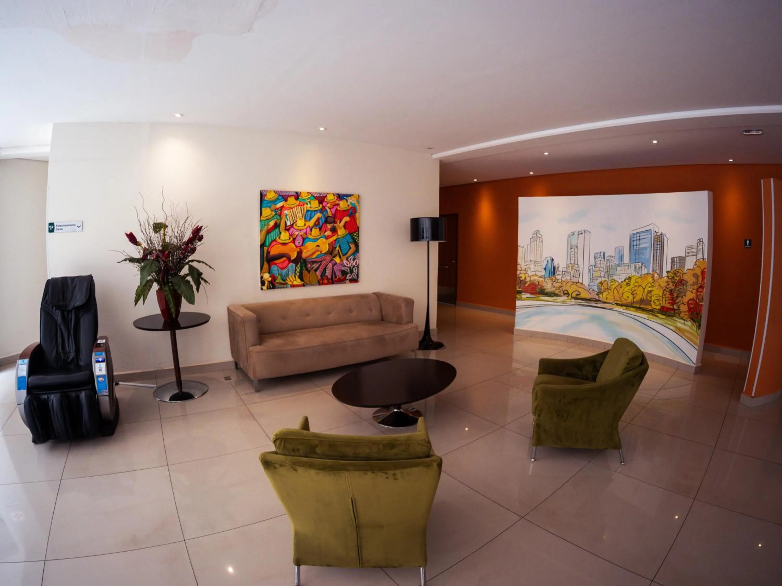 Lobby or reception in Ipe Center Hotel