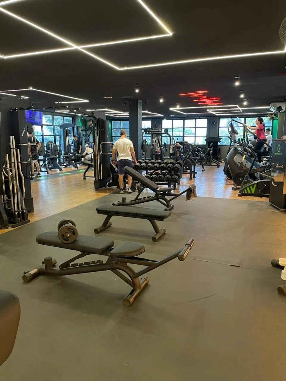 Fitness centre/facilities in Ipe Center Hotel