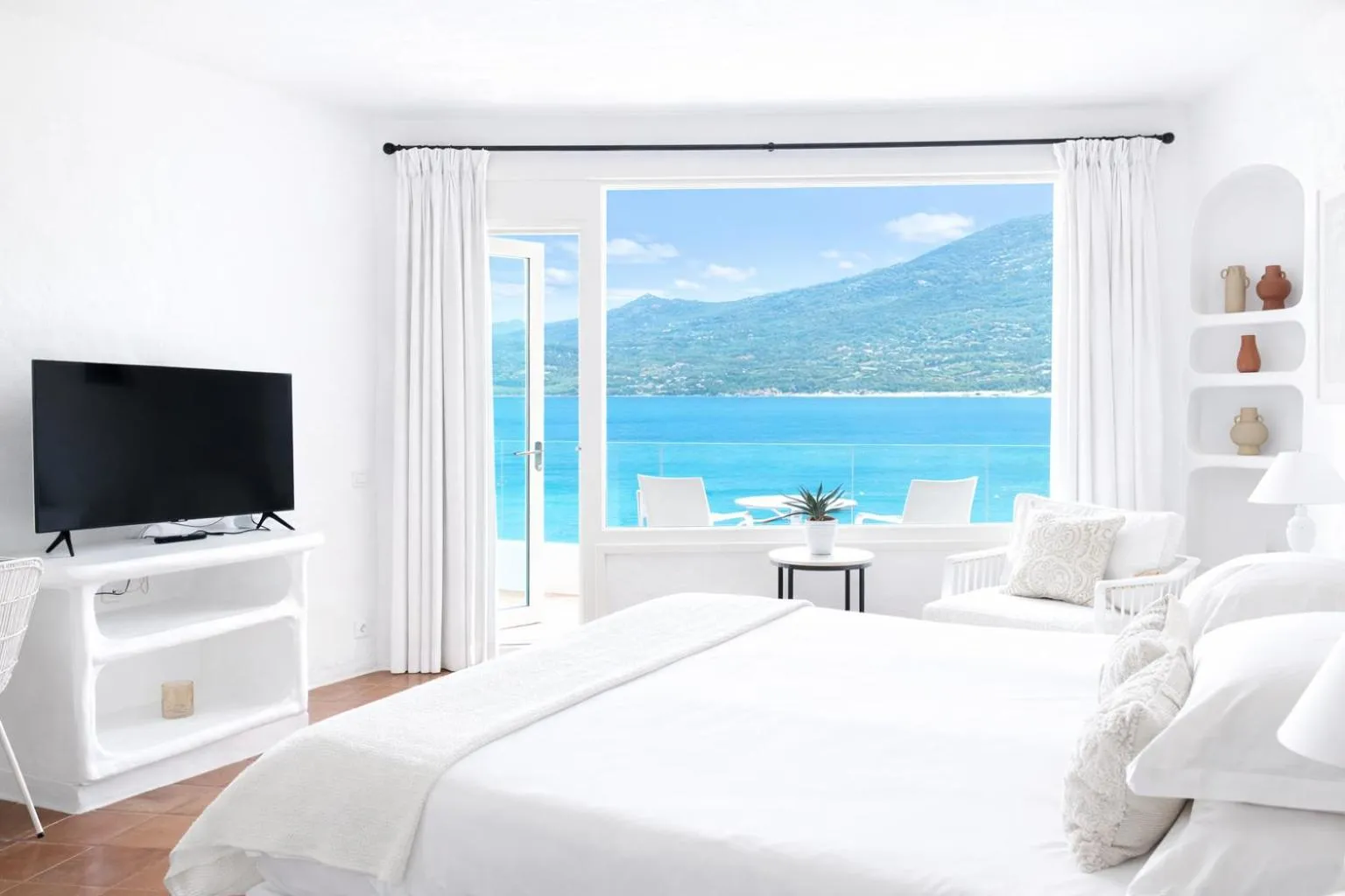 Bed in A'mare Corsica I Seaside Small Resort