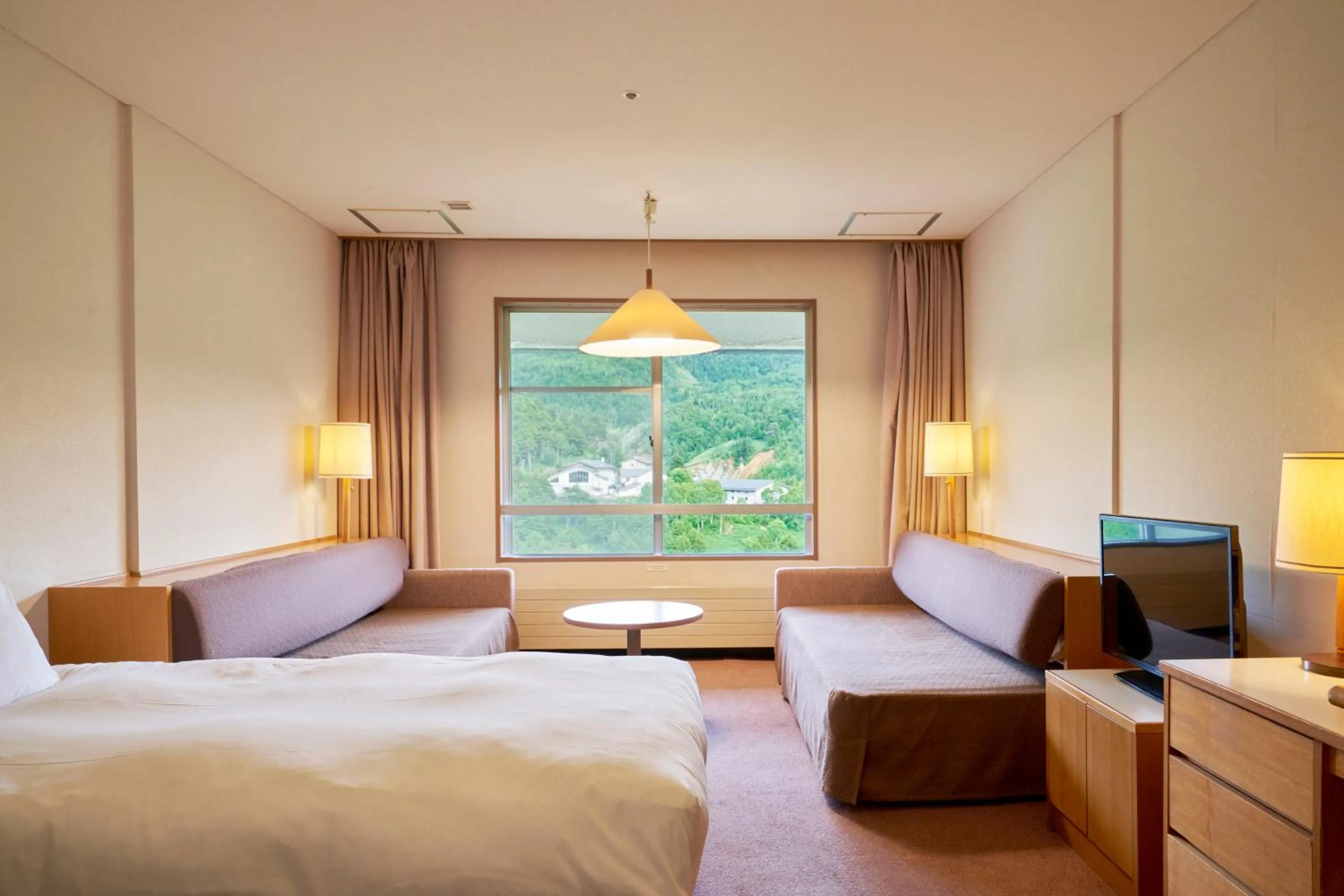 Photo of the whole room, Bed in Manza Prince Hotel