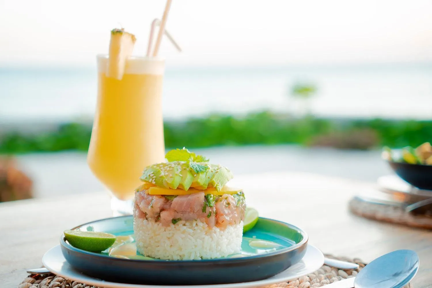 Natural landscape in Salida Beach Zanzibar