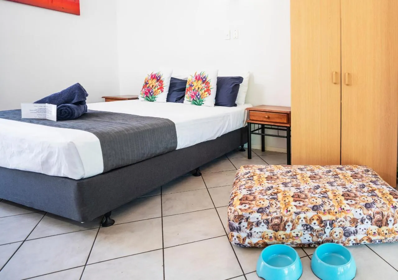 Bed in Kimberley Croc Motel