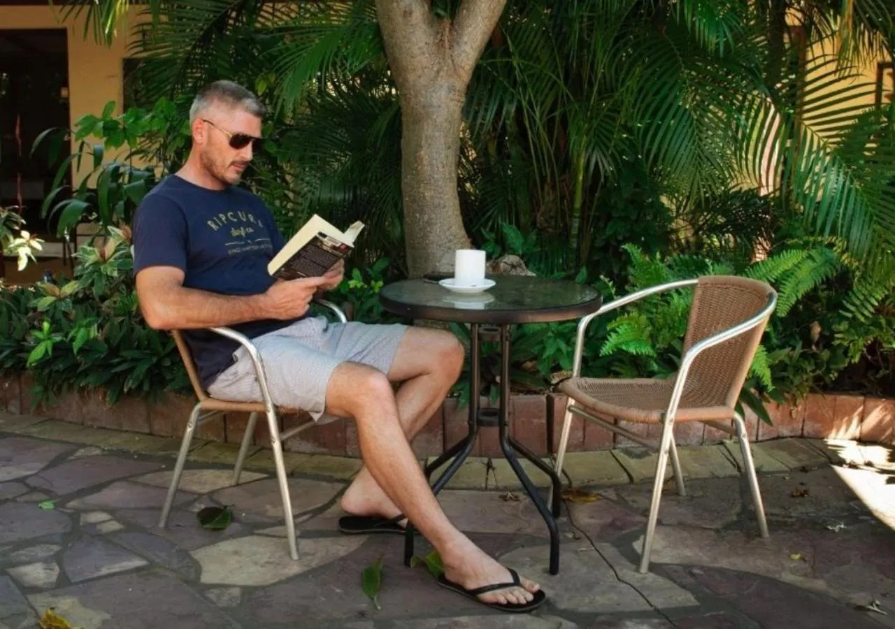 Garden in Kimberley Croc Motel