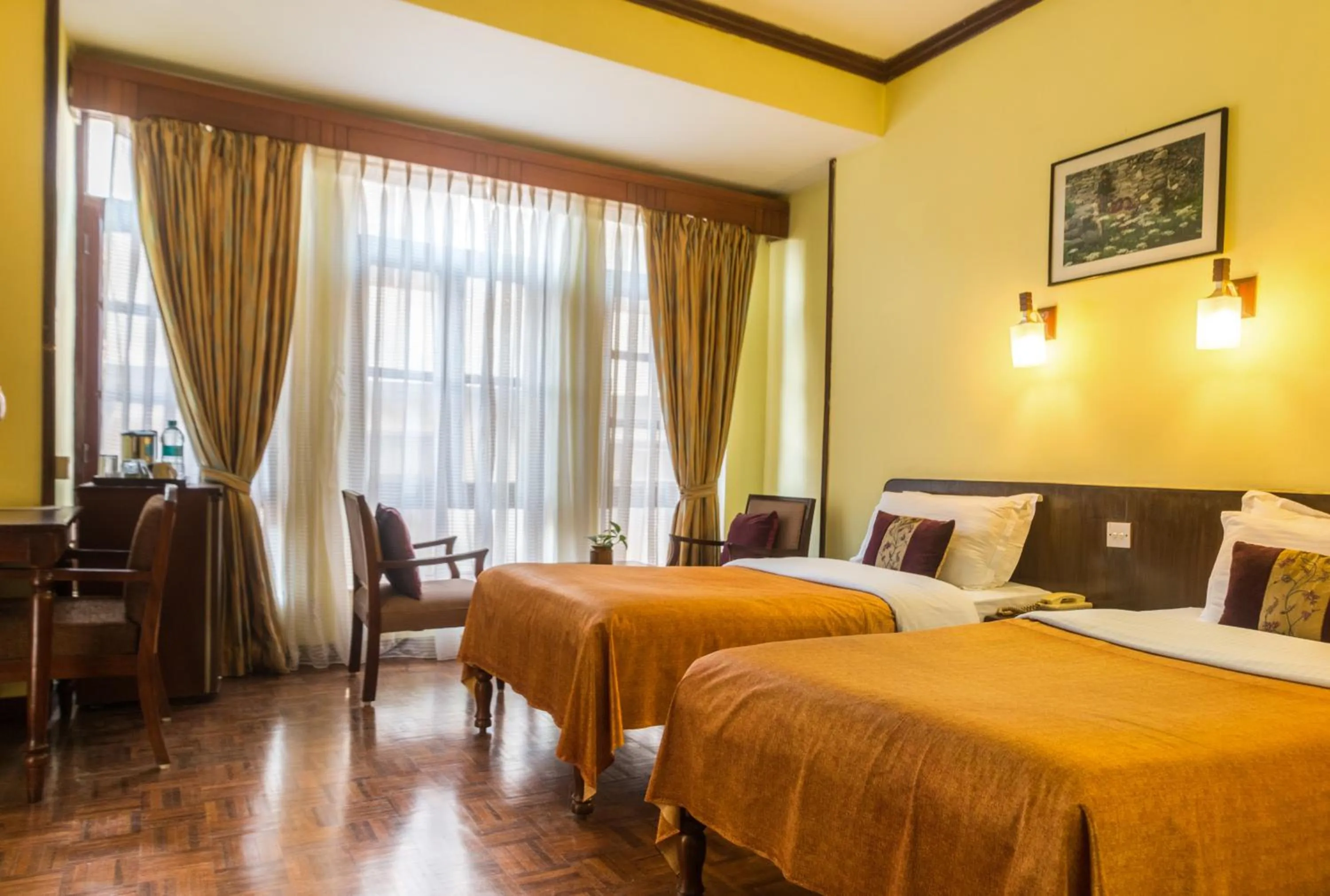 Bed in Hotel Excelsior