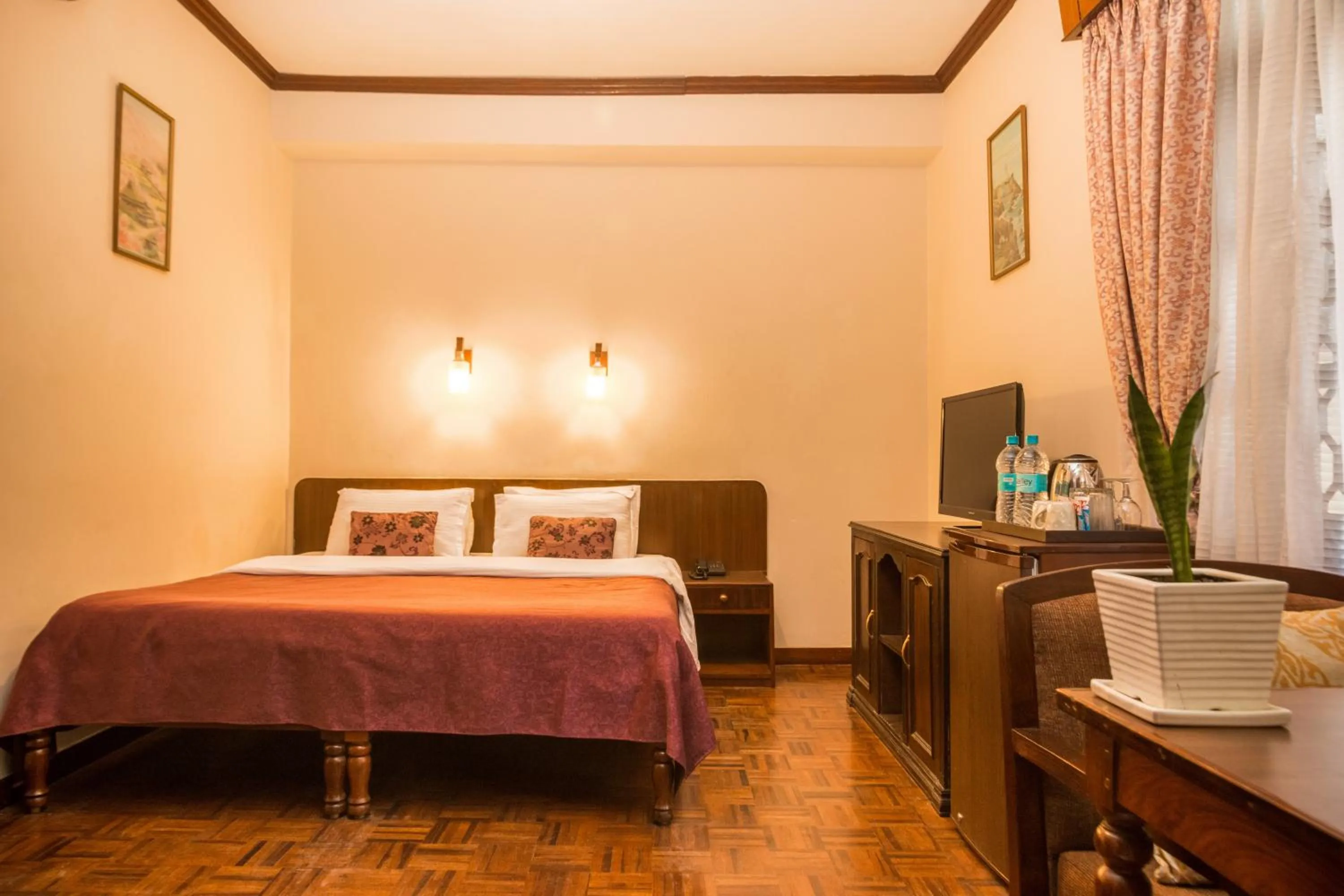 Bed in Hotel Excelsior