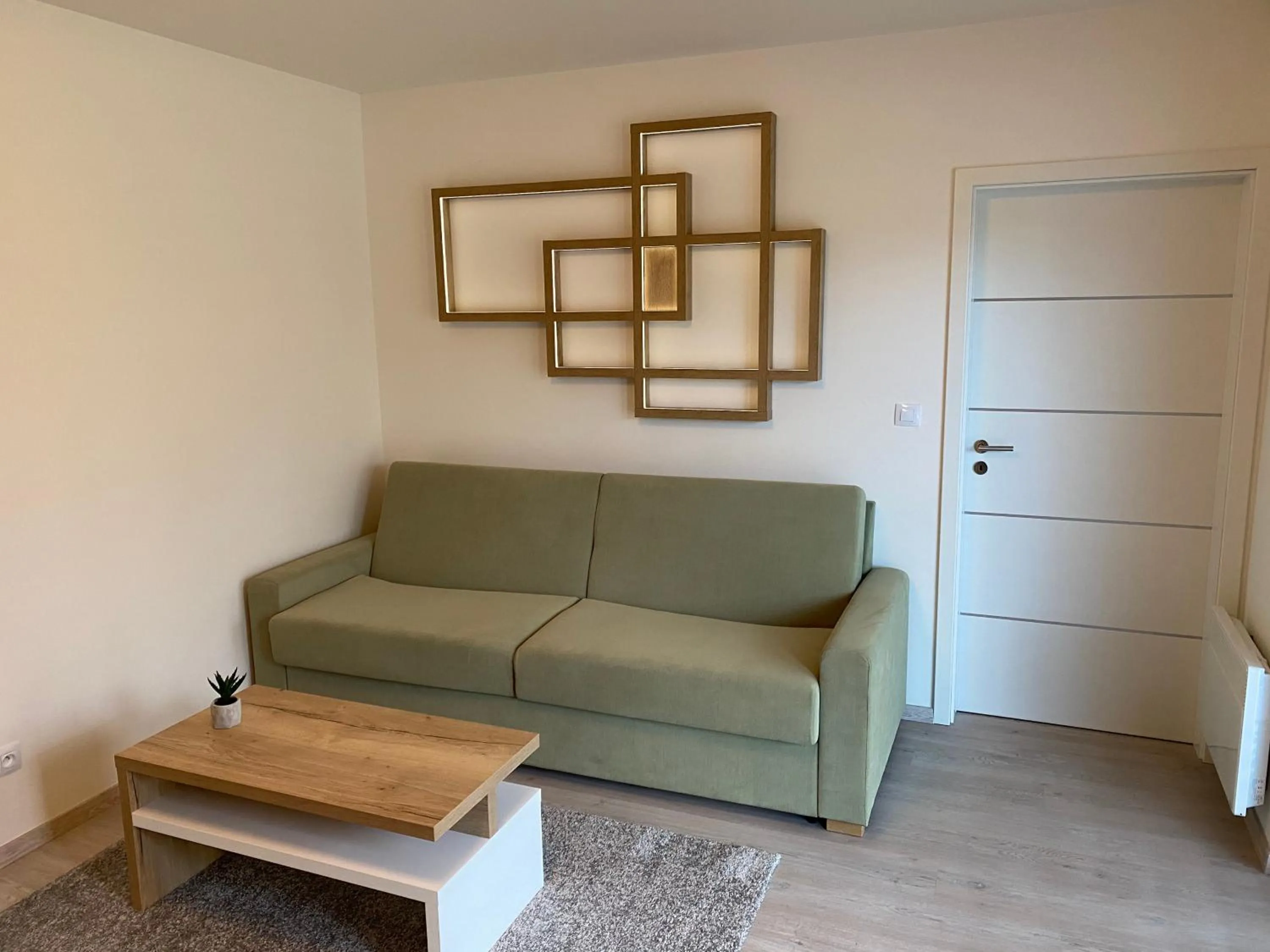 Seating area in Motel M