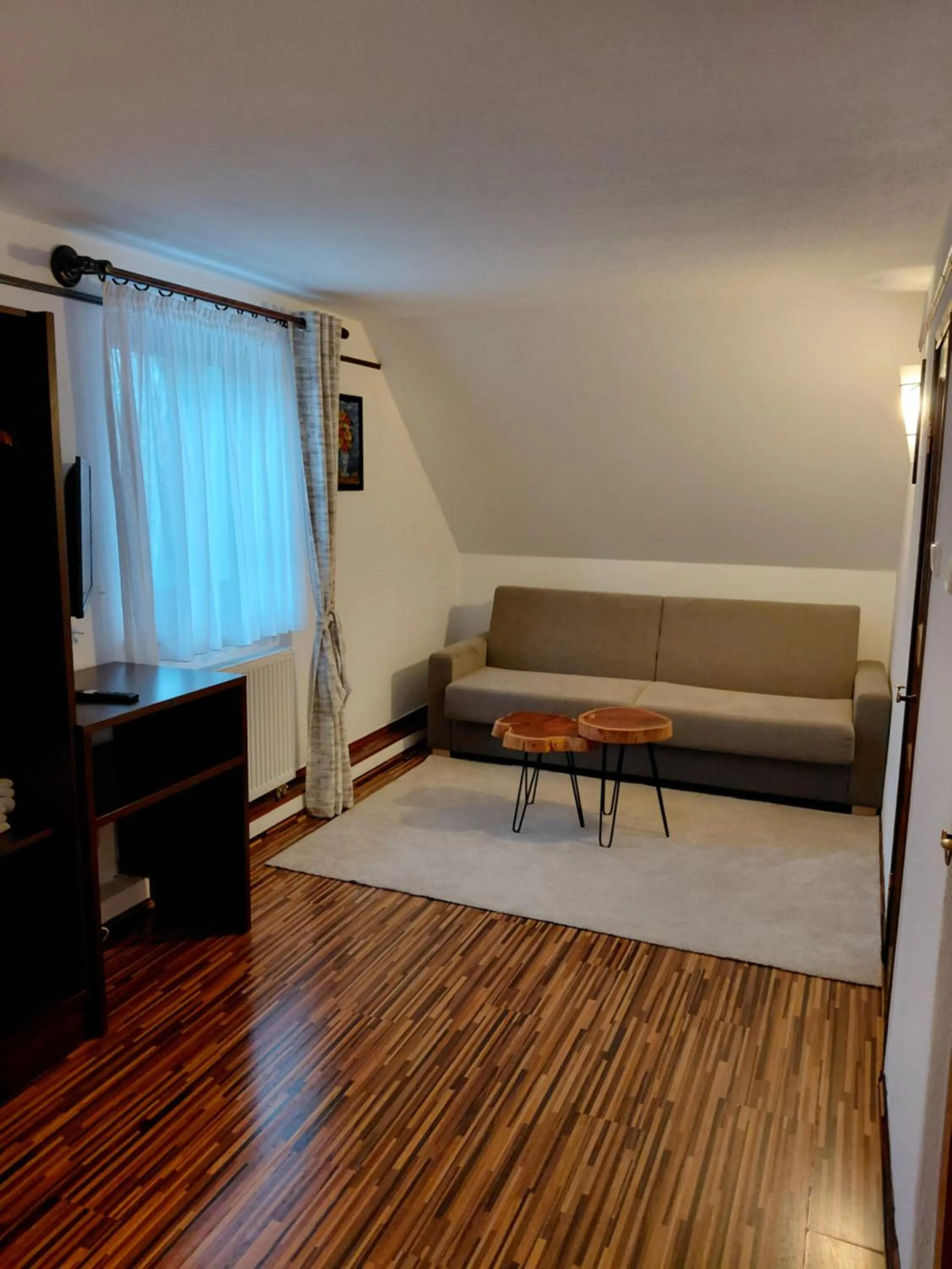 Seating area in Motel M