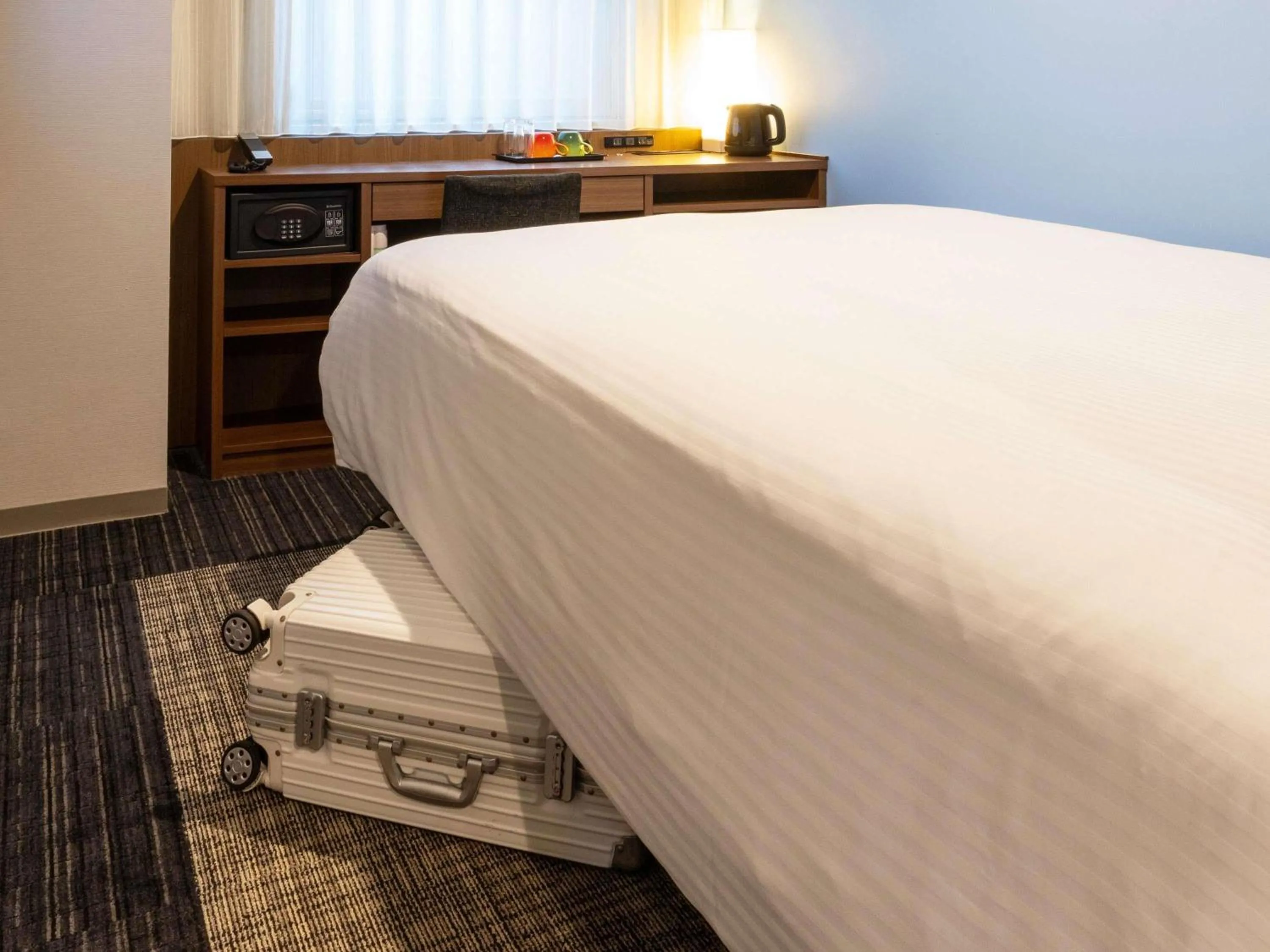 Bedroom, Bed in ibis Styles Kyoto Shijo