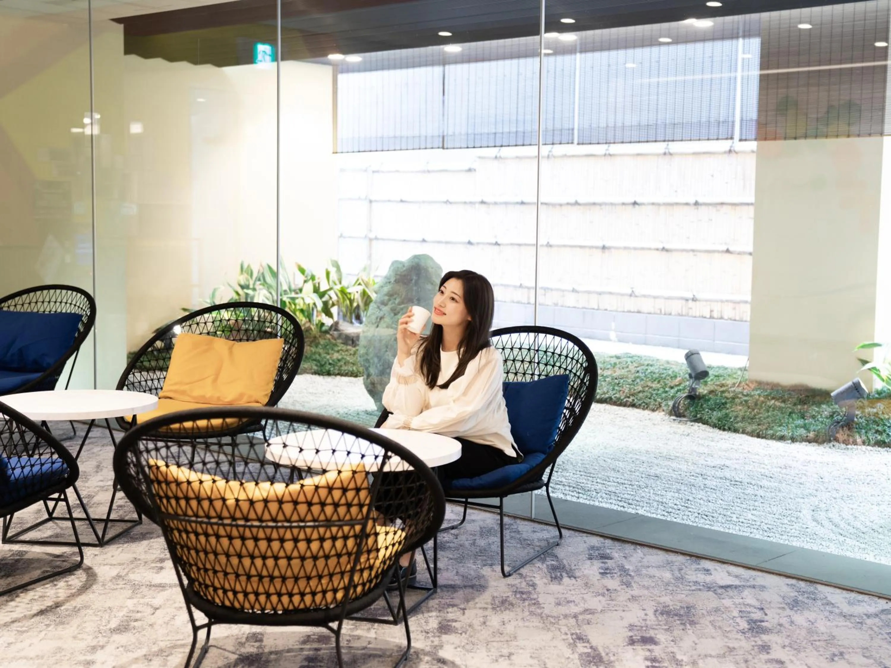 Lobby or reception in ibis Styles Kyoto Shijo