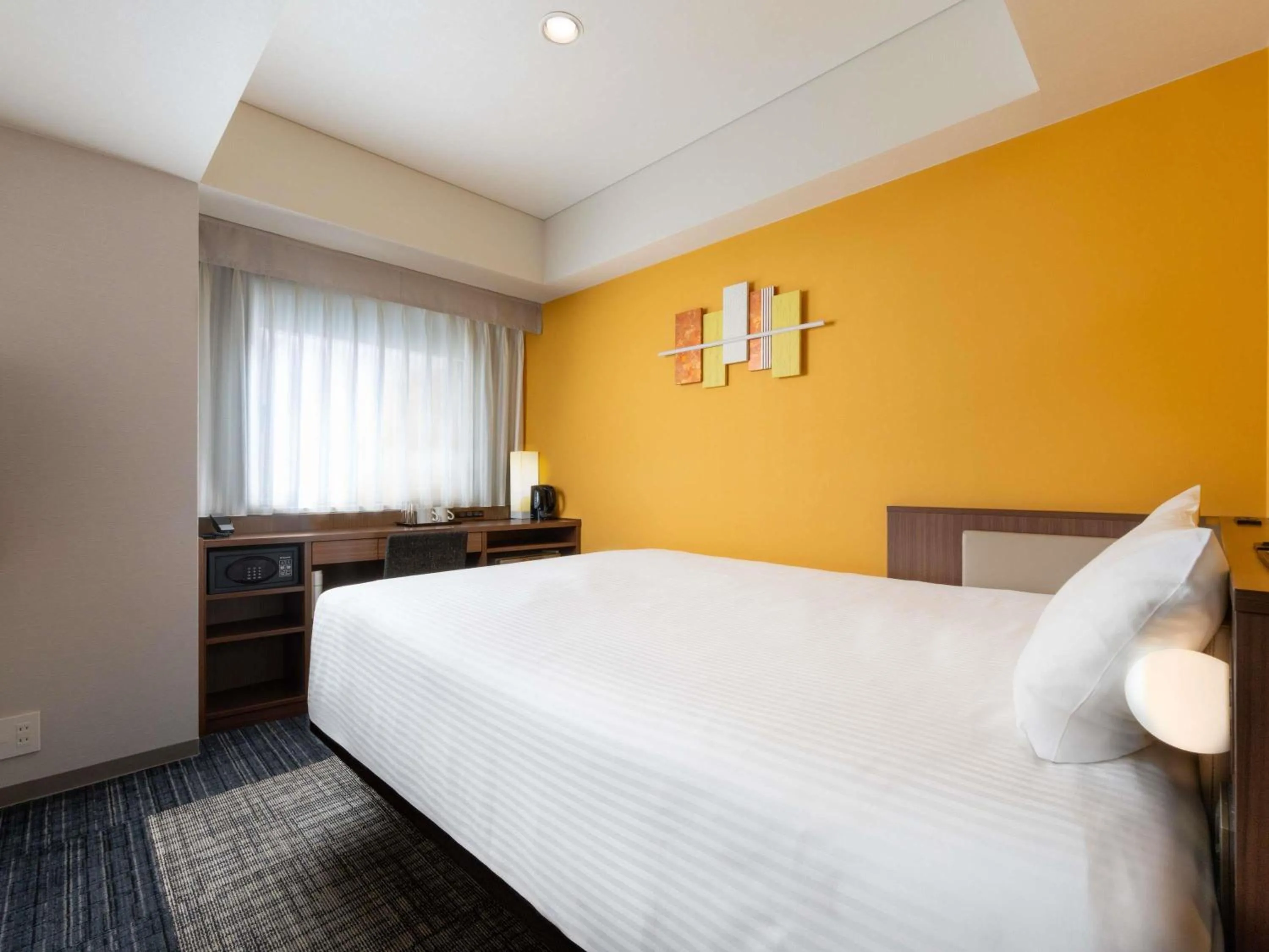 Bedroom, Bed in ibis Styles Kyoto Shijo
