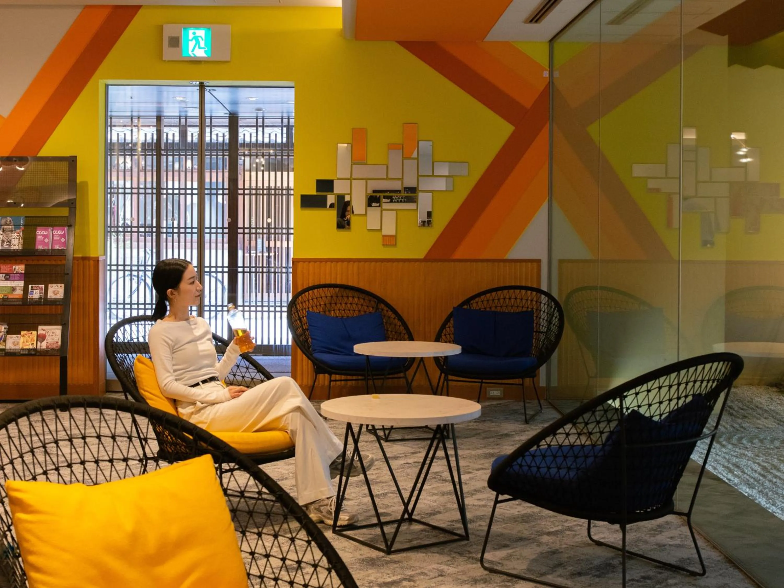 Lobby or reception in ibis Styles Kyoto Shijo