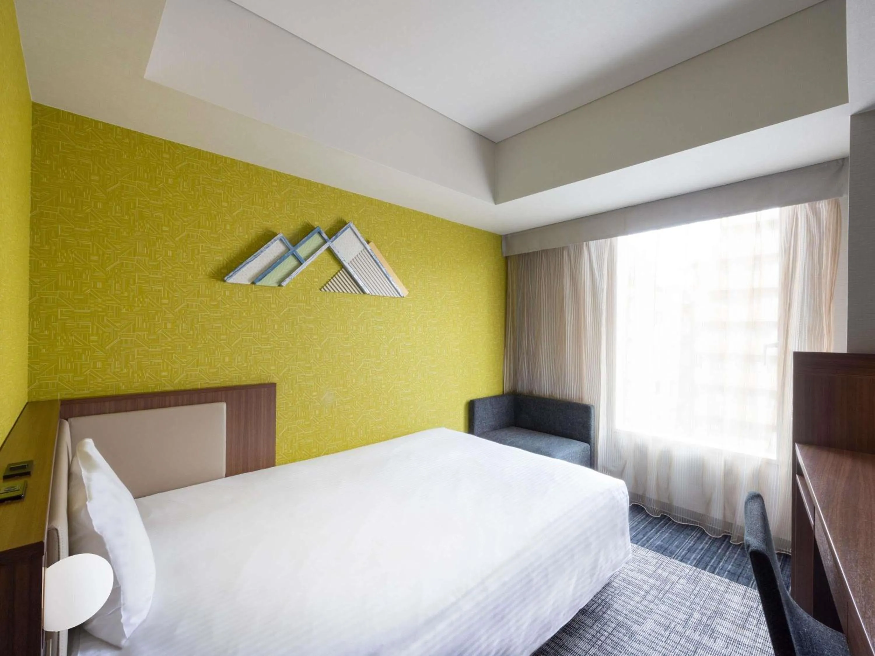 Bedroom, Bed in ibis Styles Kyoto Shijo