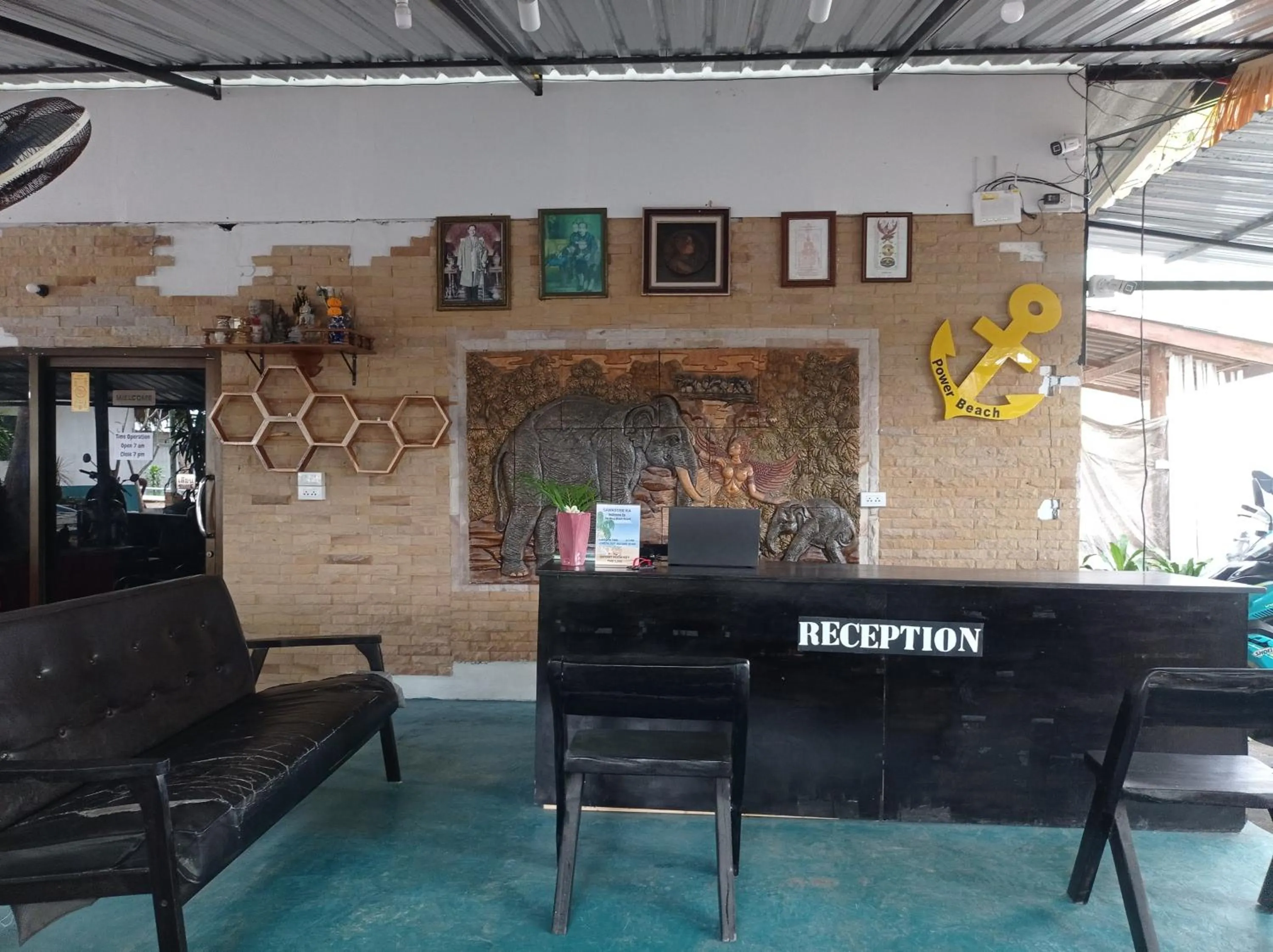 Lobby or reception in The Relax Resort