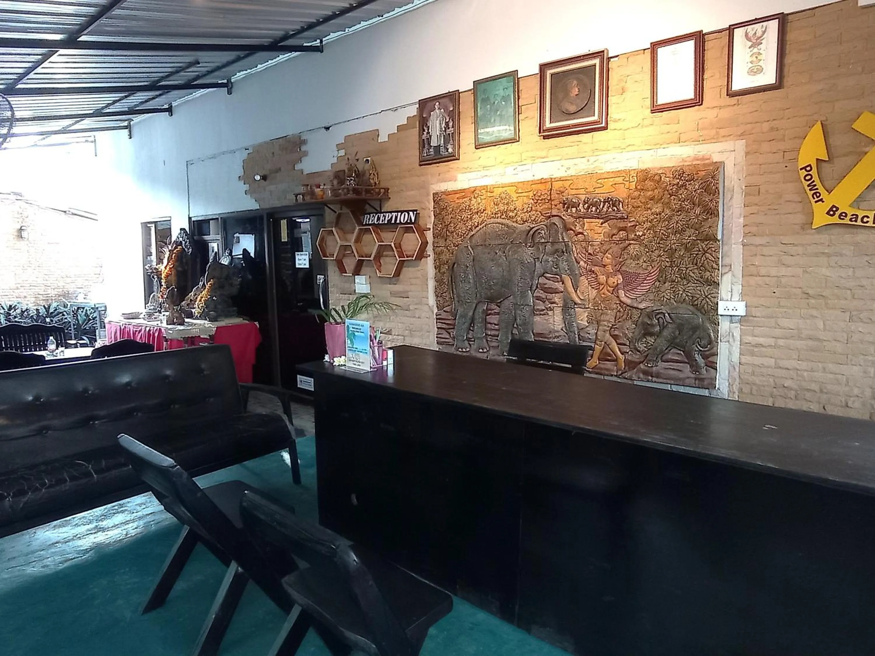 Lobby or reception in The Relax Resort