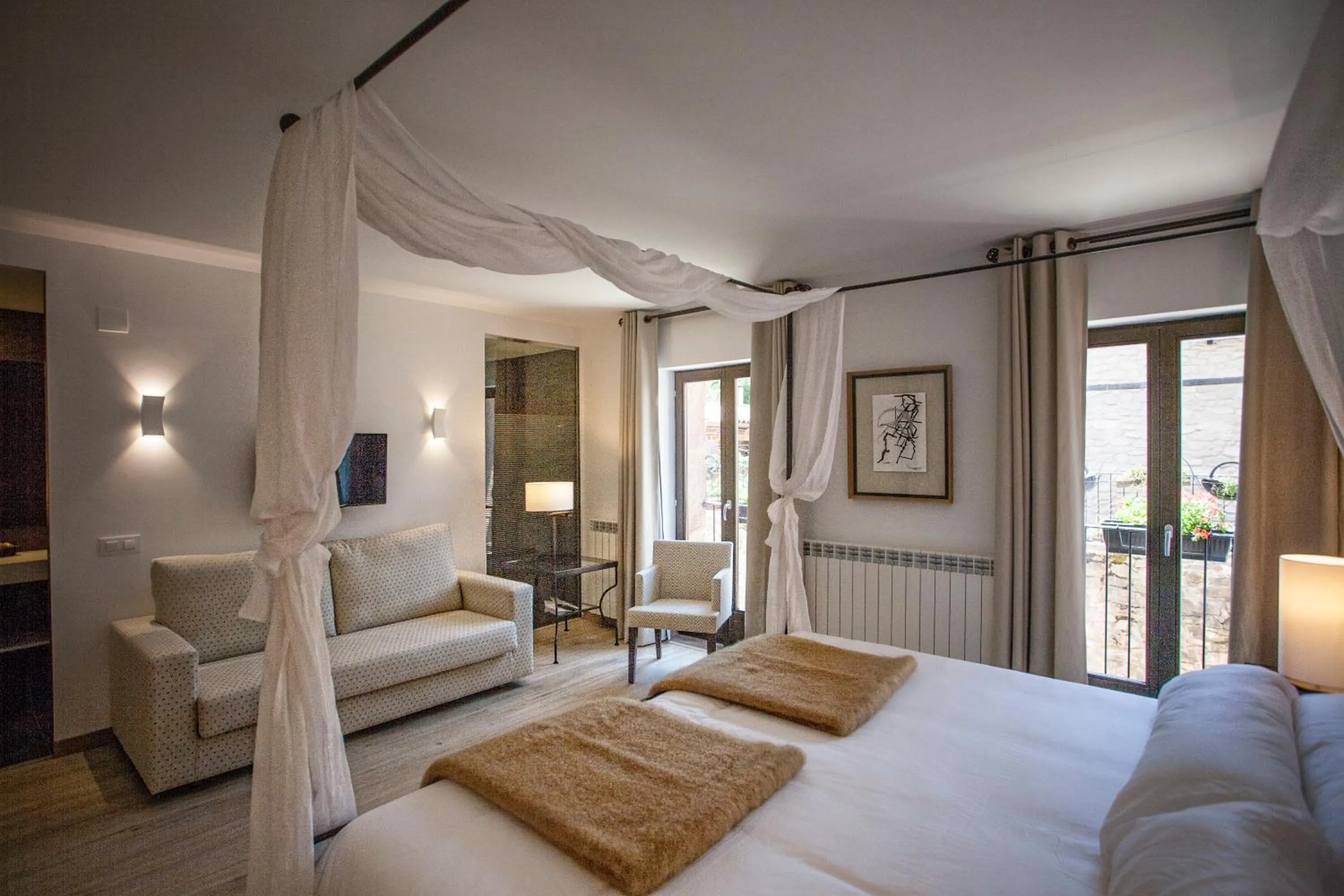 Bedroom, Bed in Hotel Pura Vida