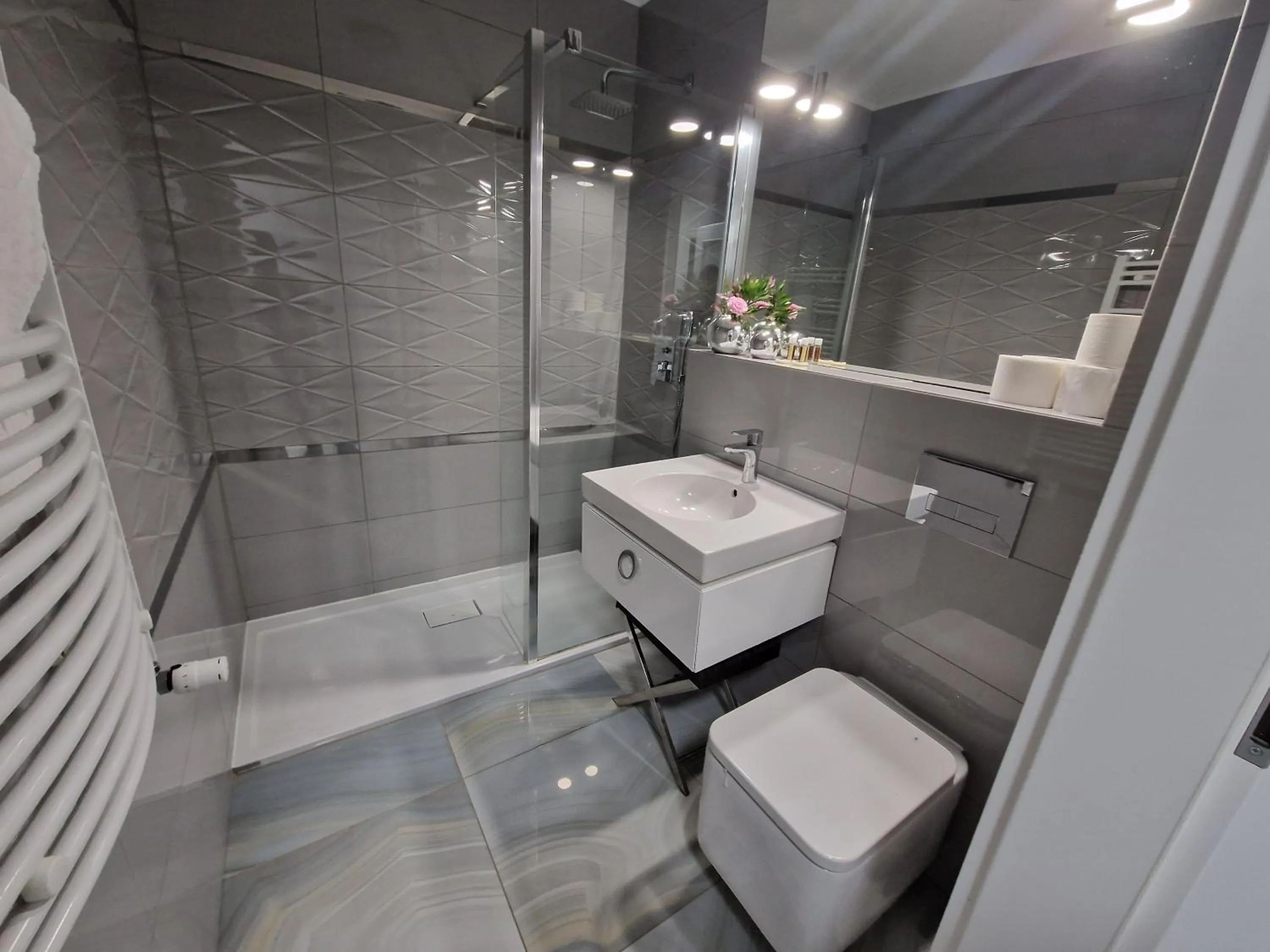 Bathroom in Maxim Apartment Pobierowo