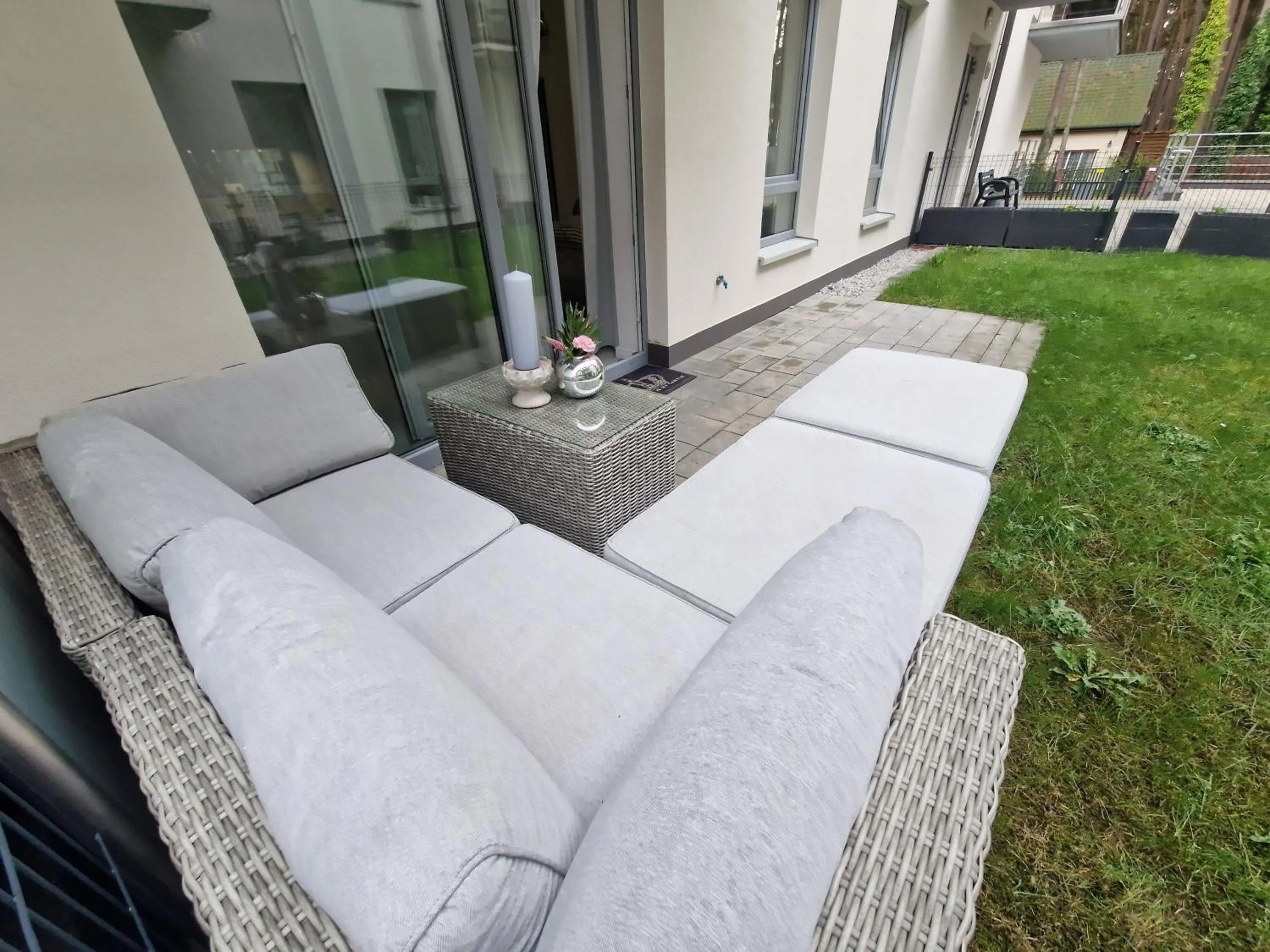Garden in Maxim Apartment Pobierowo
