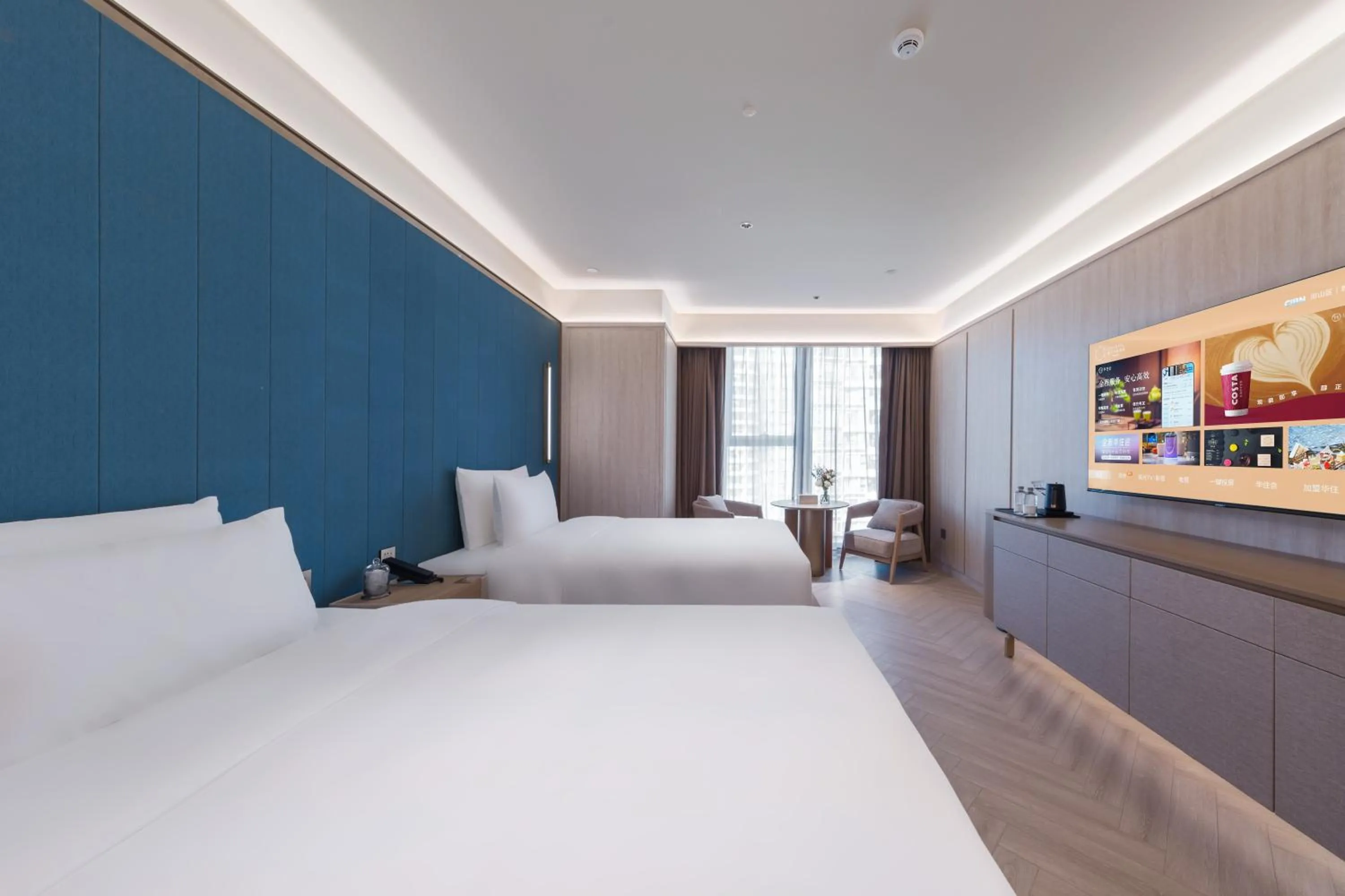 Photo of the whole room, Bed in Crystal Orange Hotel - Shenzhen Nanshan Xinhaofang Branch