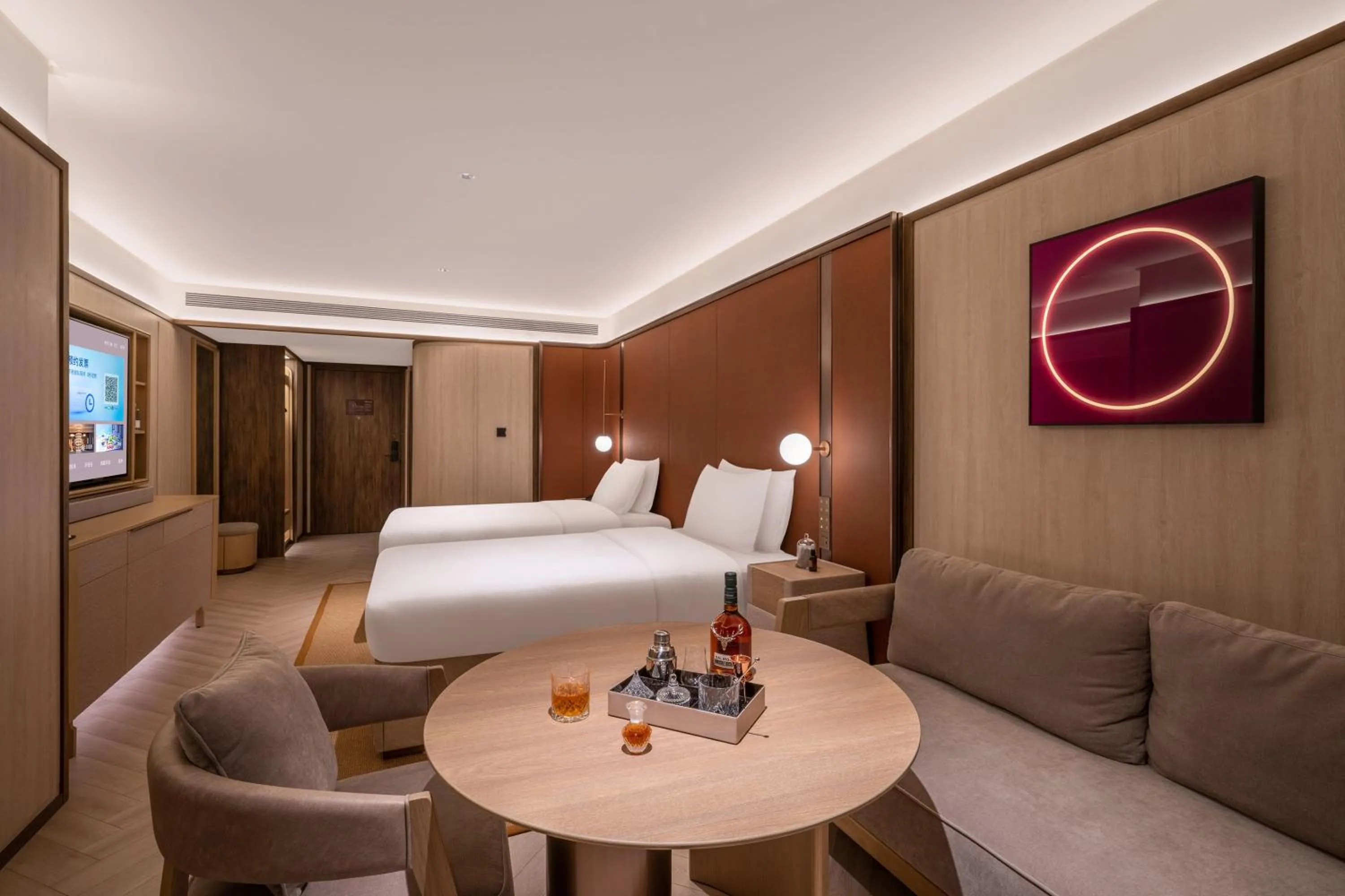 Bed in Crystal Orange Hotel - Shenzhen Nanshan Xinhaofang Branch