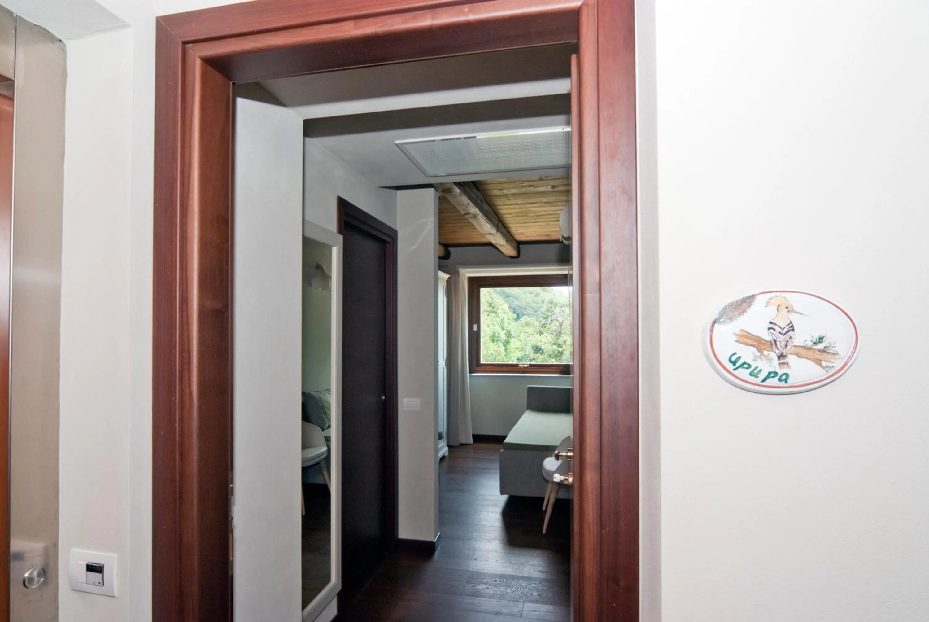 View (from property/room), Bed in Il Falco E La Volpe