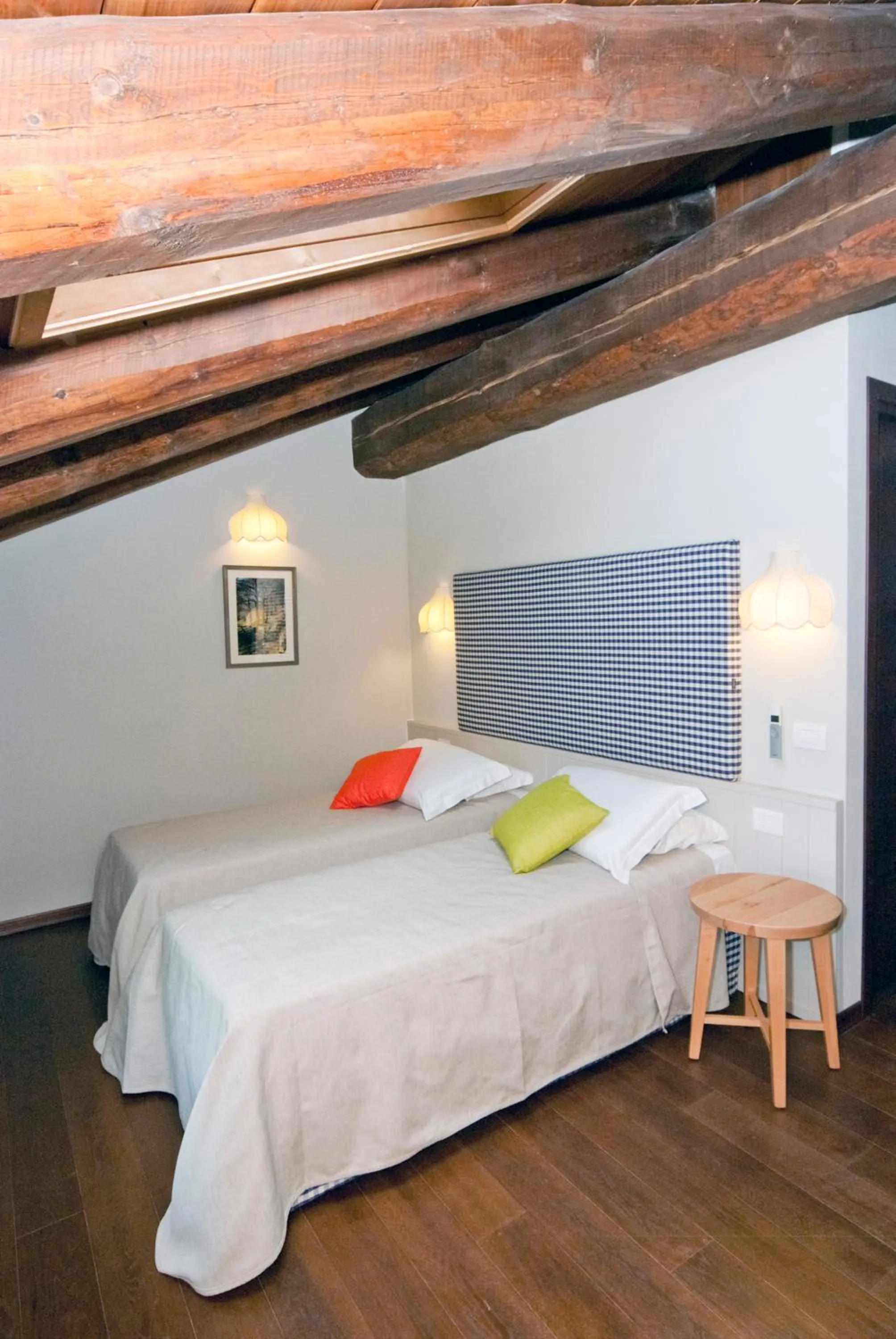 View (from property/room), Bed in Il Falco E La Volpe